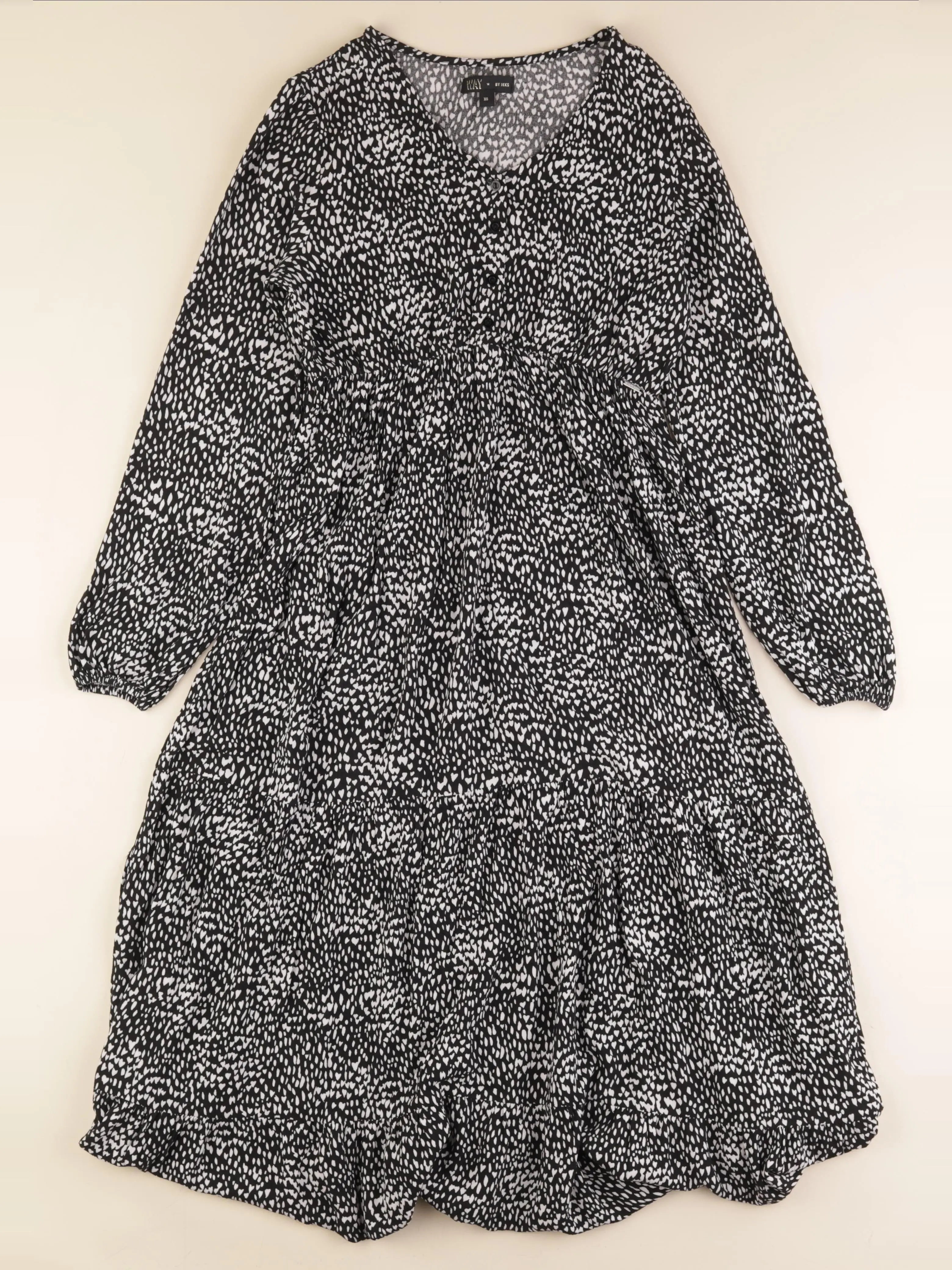 IKKS - robe noir - 12 ans