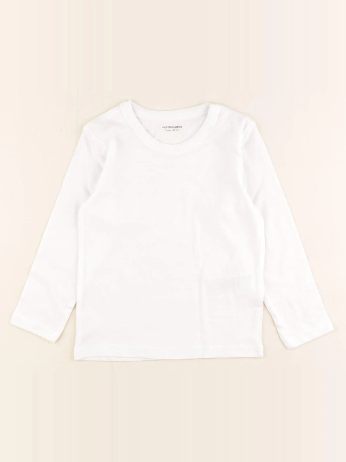 Vertbaudet - maillot de corps blanc - 3 ans