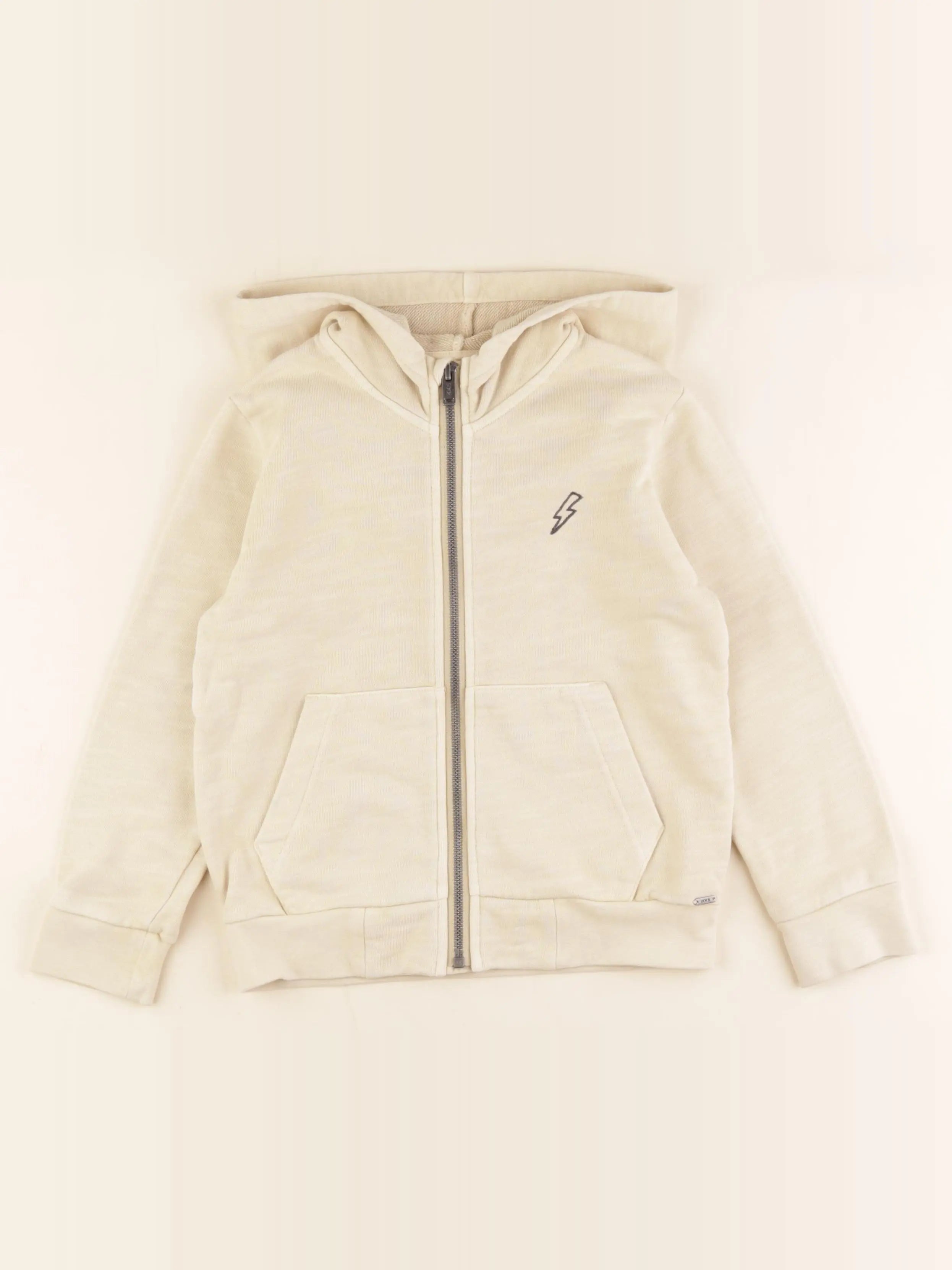 IKKS - sweat beige - 6 ans