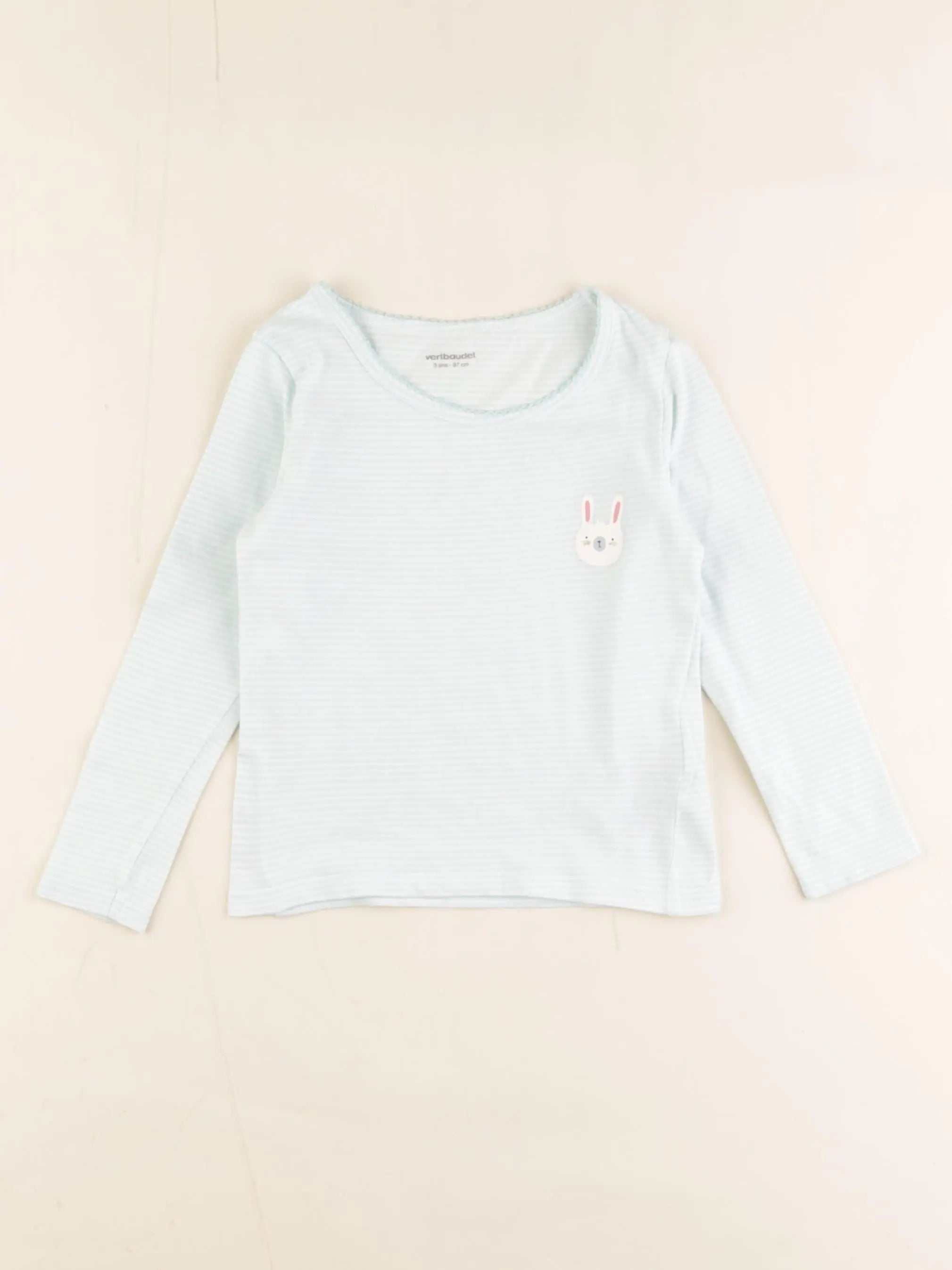 Vertbaudet - maillot de corps vert - 3 ans