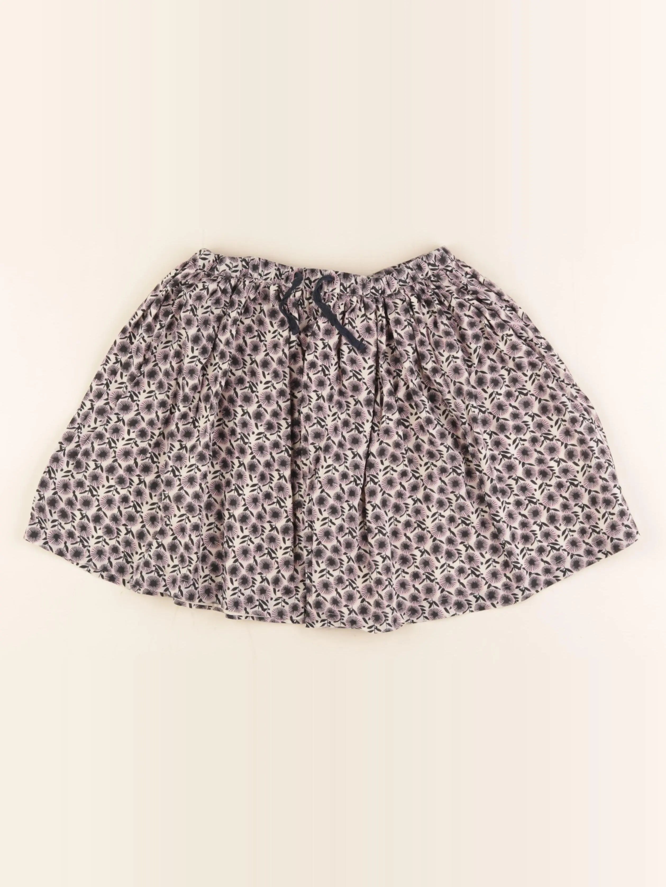Monoprix - jupe violet, beige - 8 ans