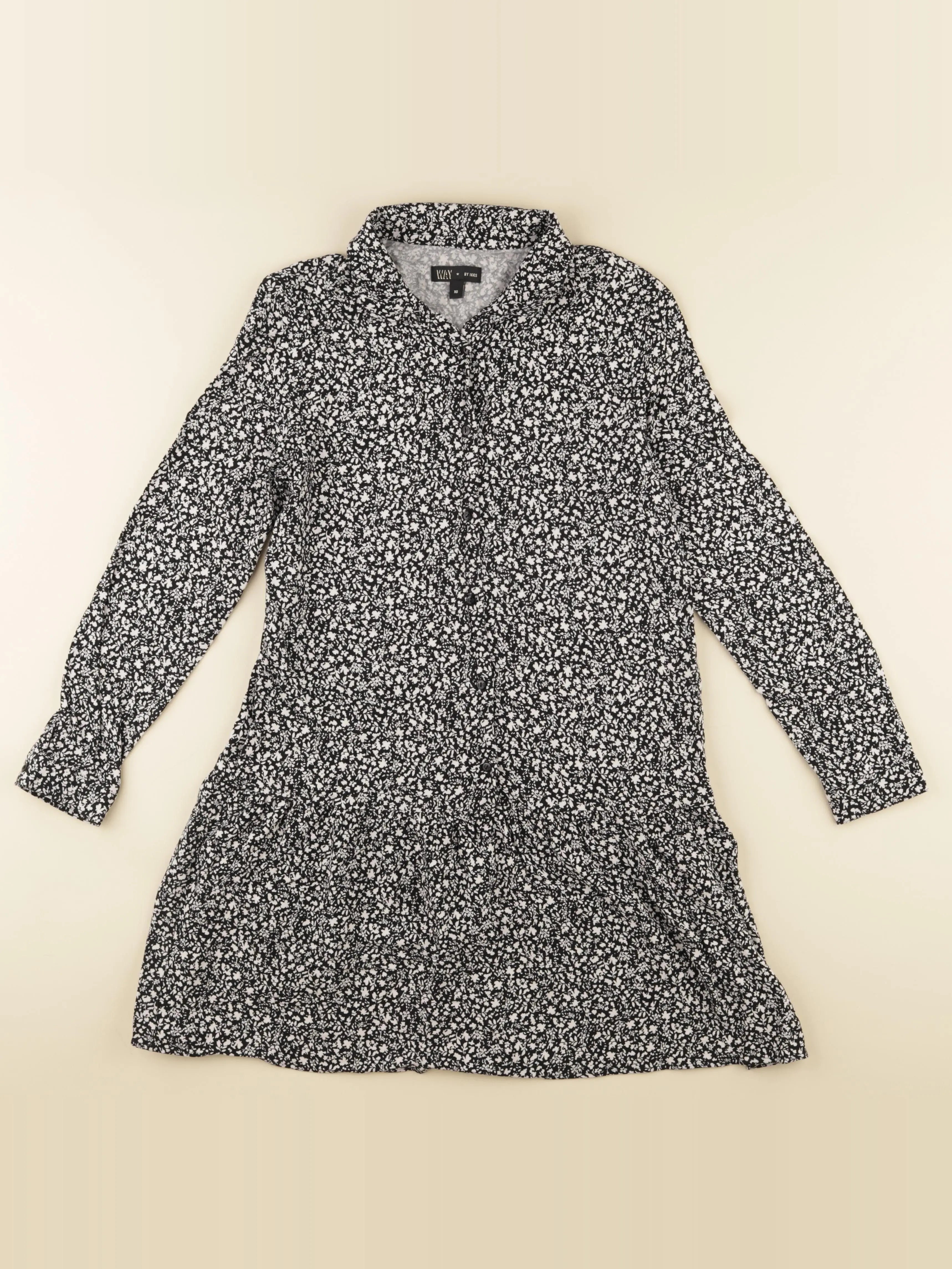 IKKS - robe noir - 12 ans