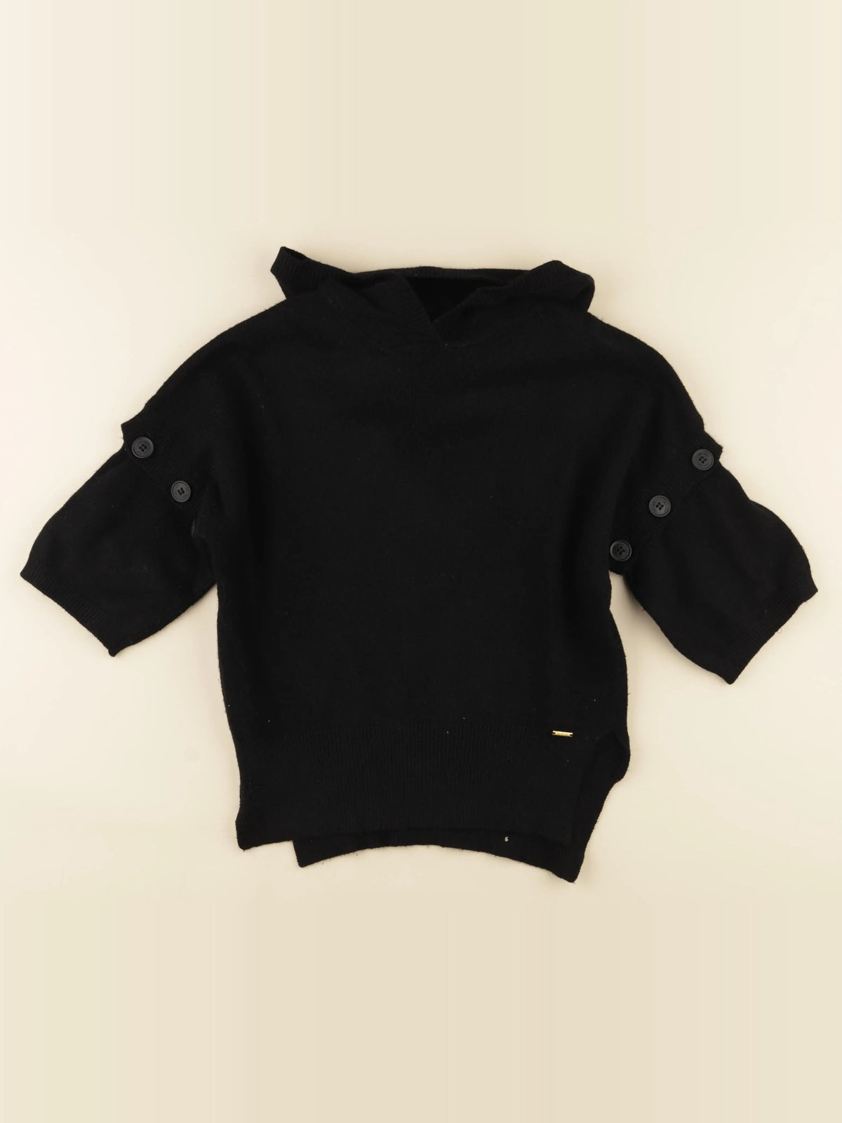 IKKS - pull noir - 10 ans