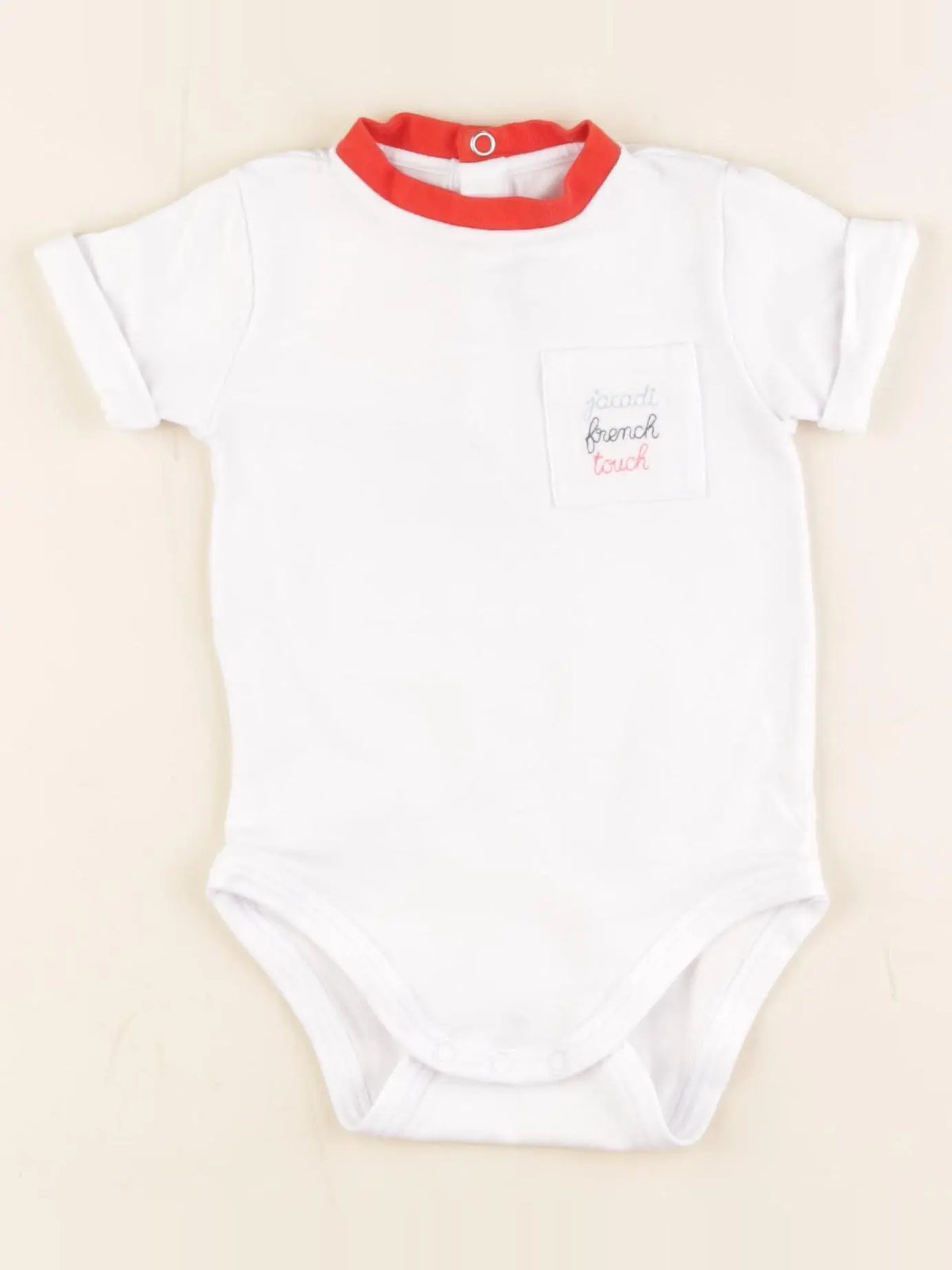 Jacadi - body blanc - 12 mois