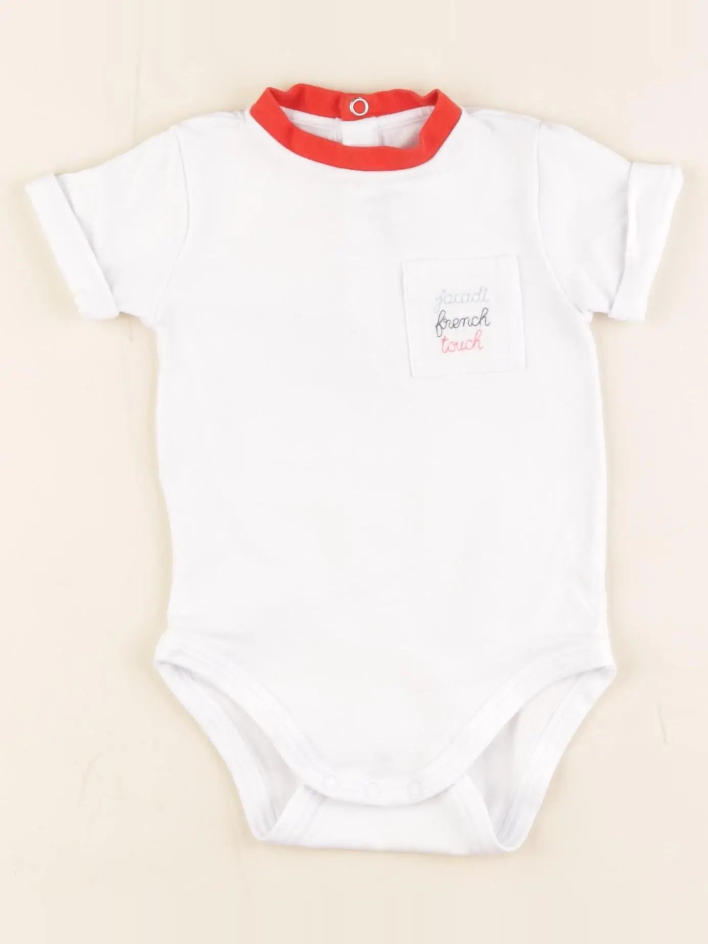 Jacadi - body blanc - 12 mois