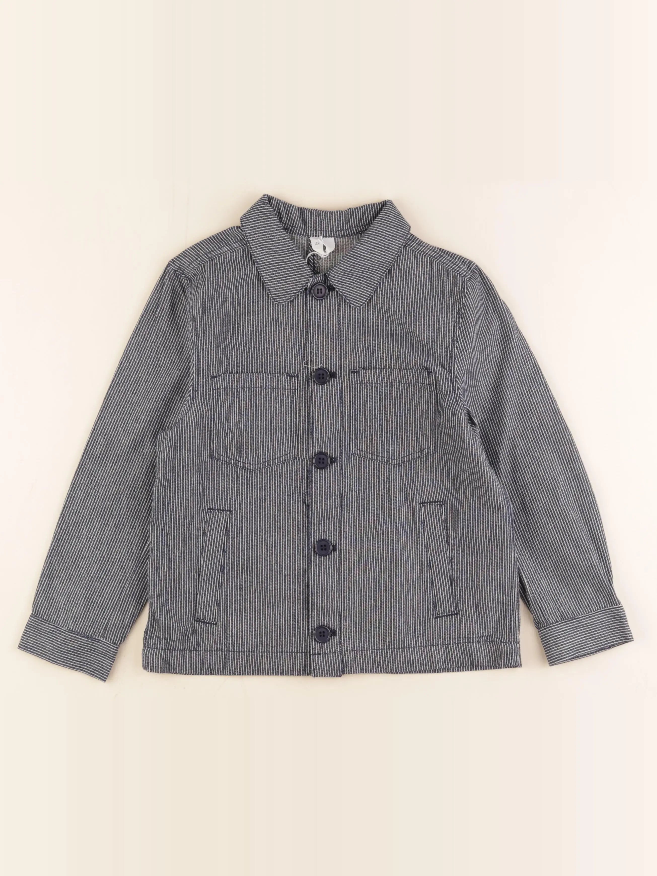 Arket - veste bleu - 7 ans