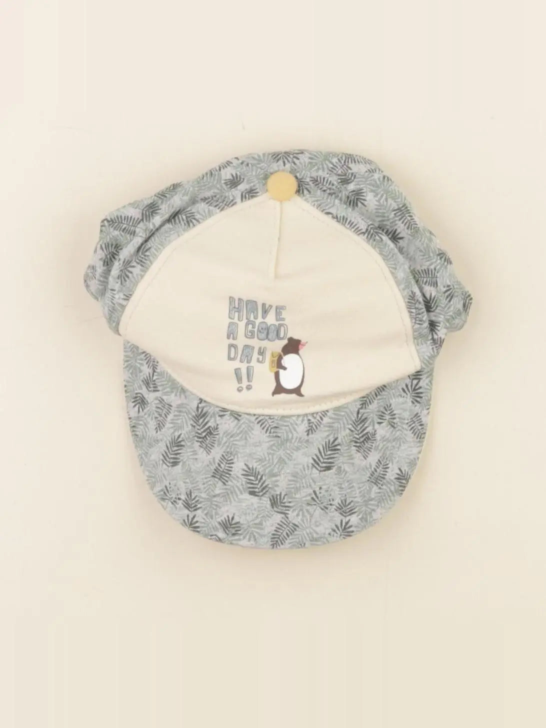 Vertbaudet - casquette vert, beige - 24/36 mois