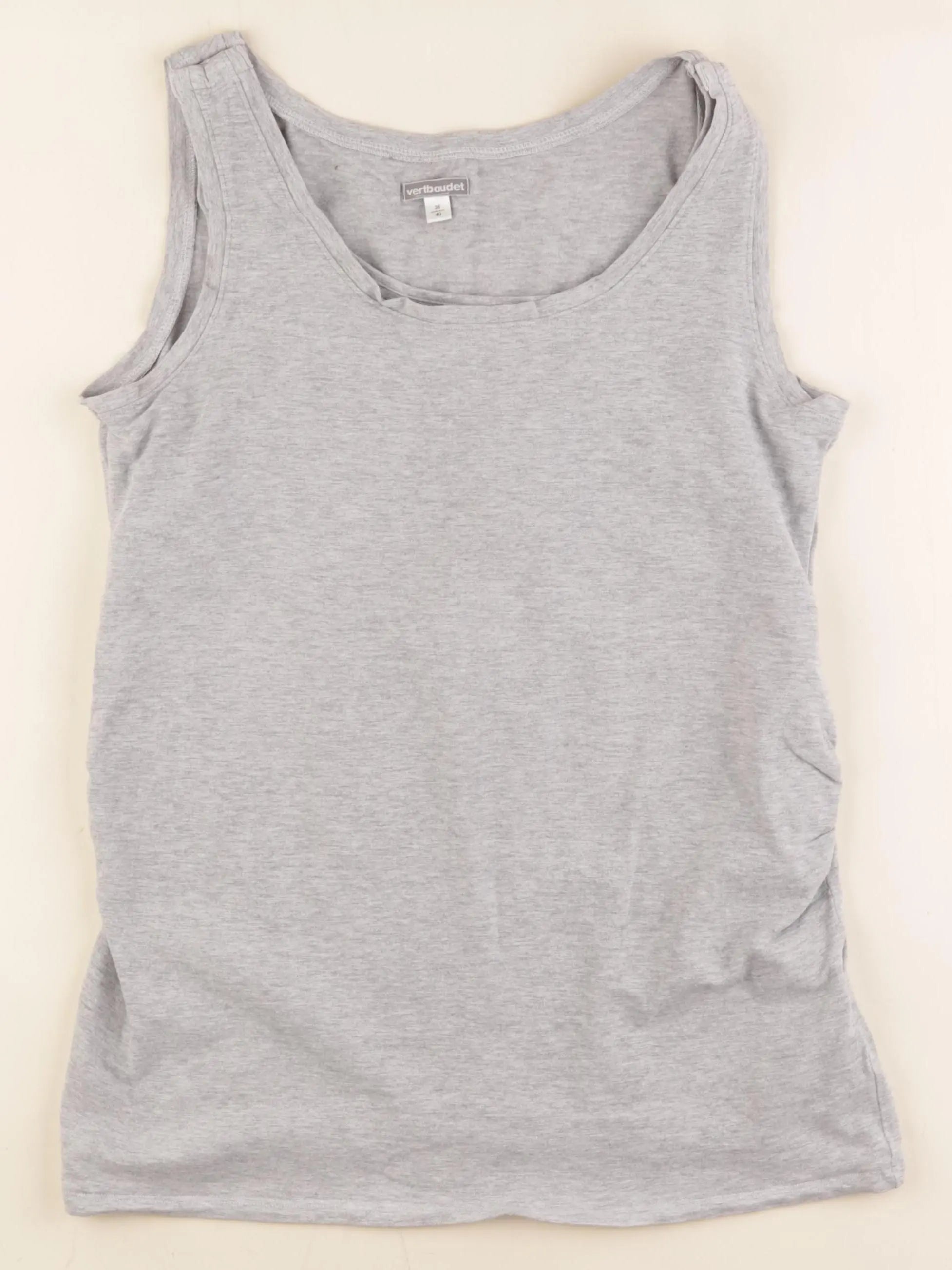 Vertbaudet - débardeur grossesse gris - 38 à 40