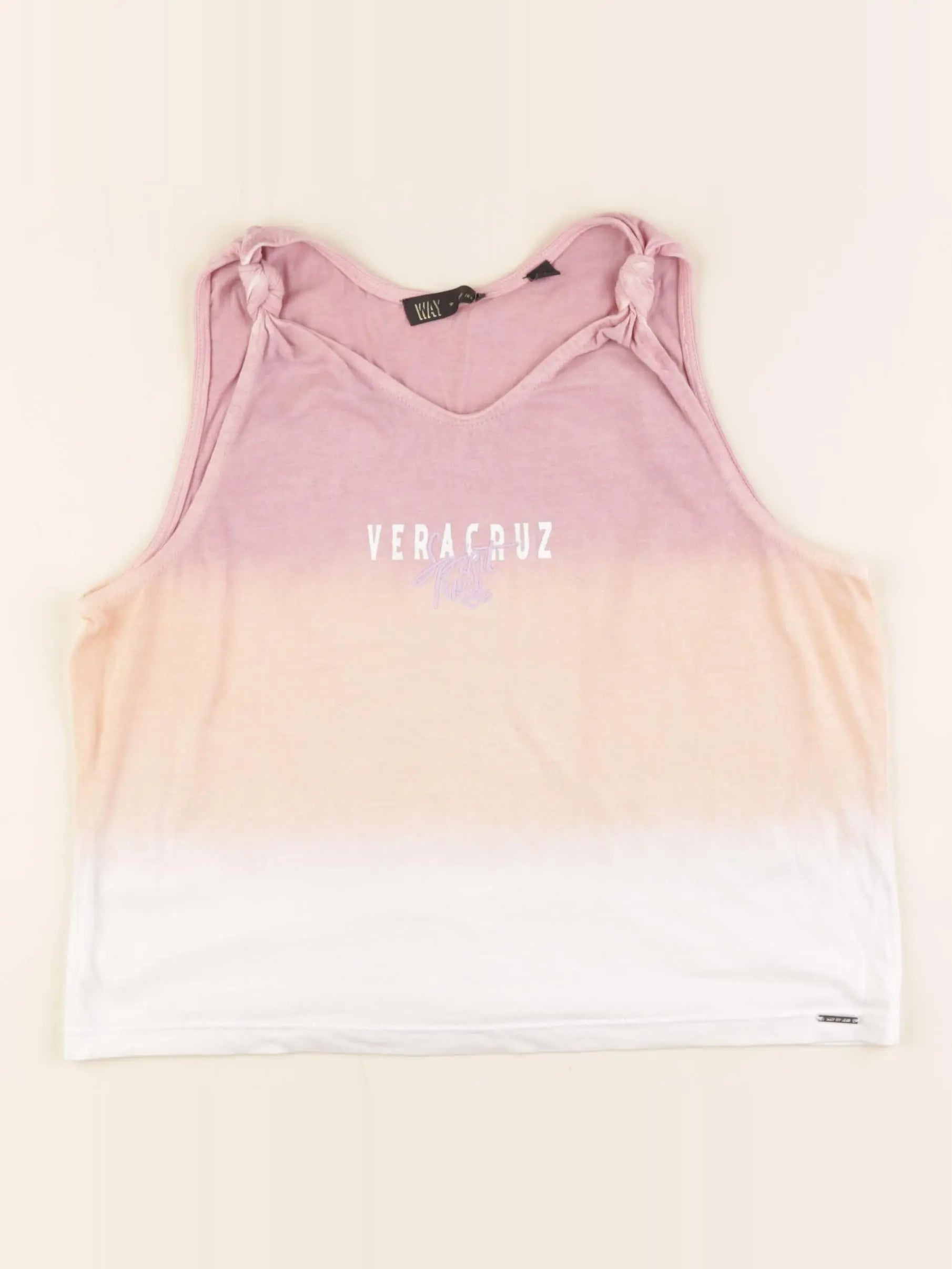 IKKS - débardeur rose, orange - 12 ans