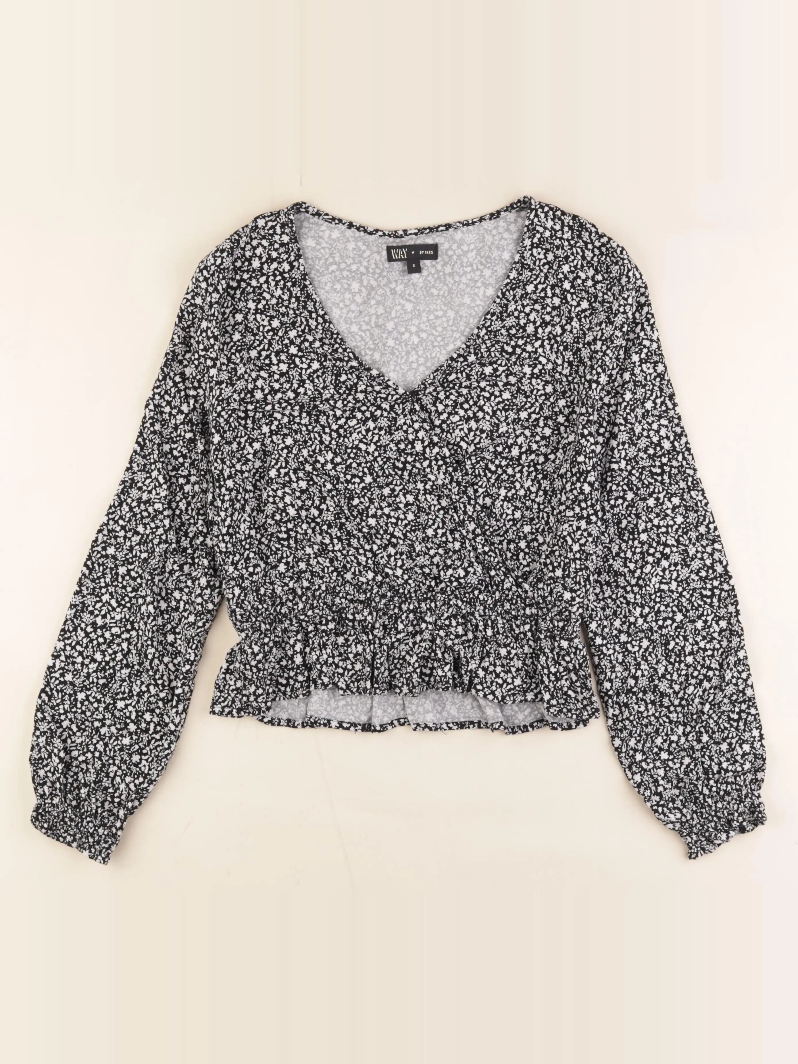 IKKS - blouse noir - 14 ans