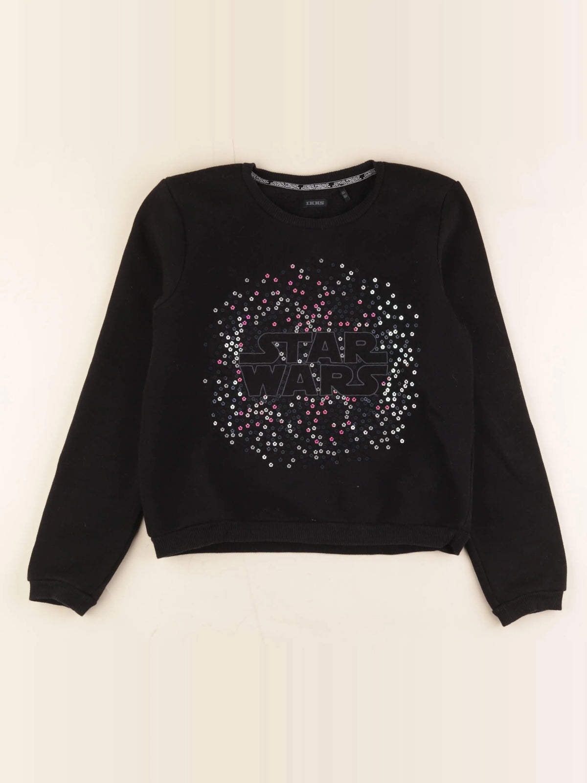 IKKS - sweat noir - 14 ans