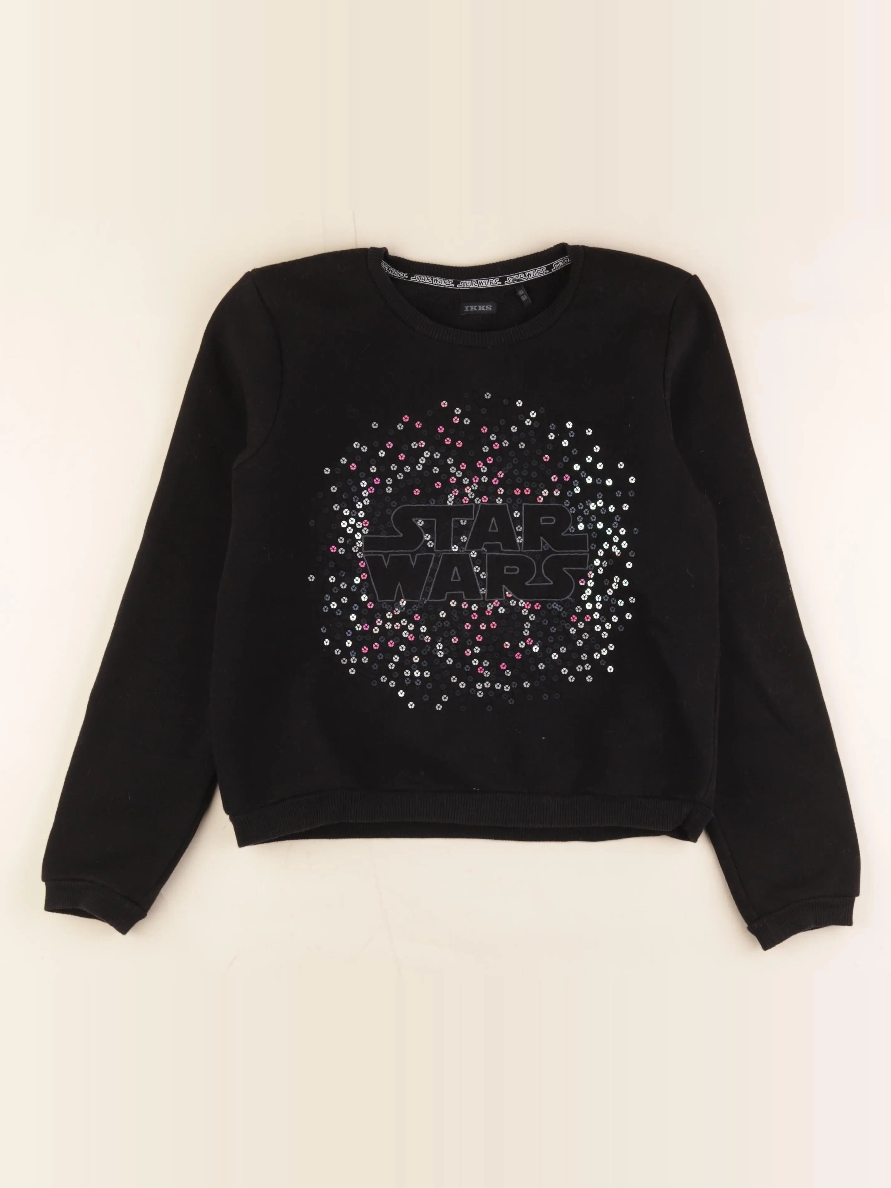 IKKS - sweat noir - 14 ans