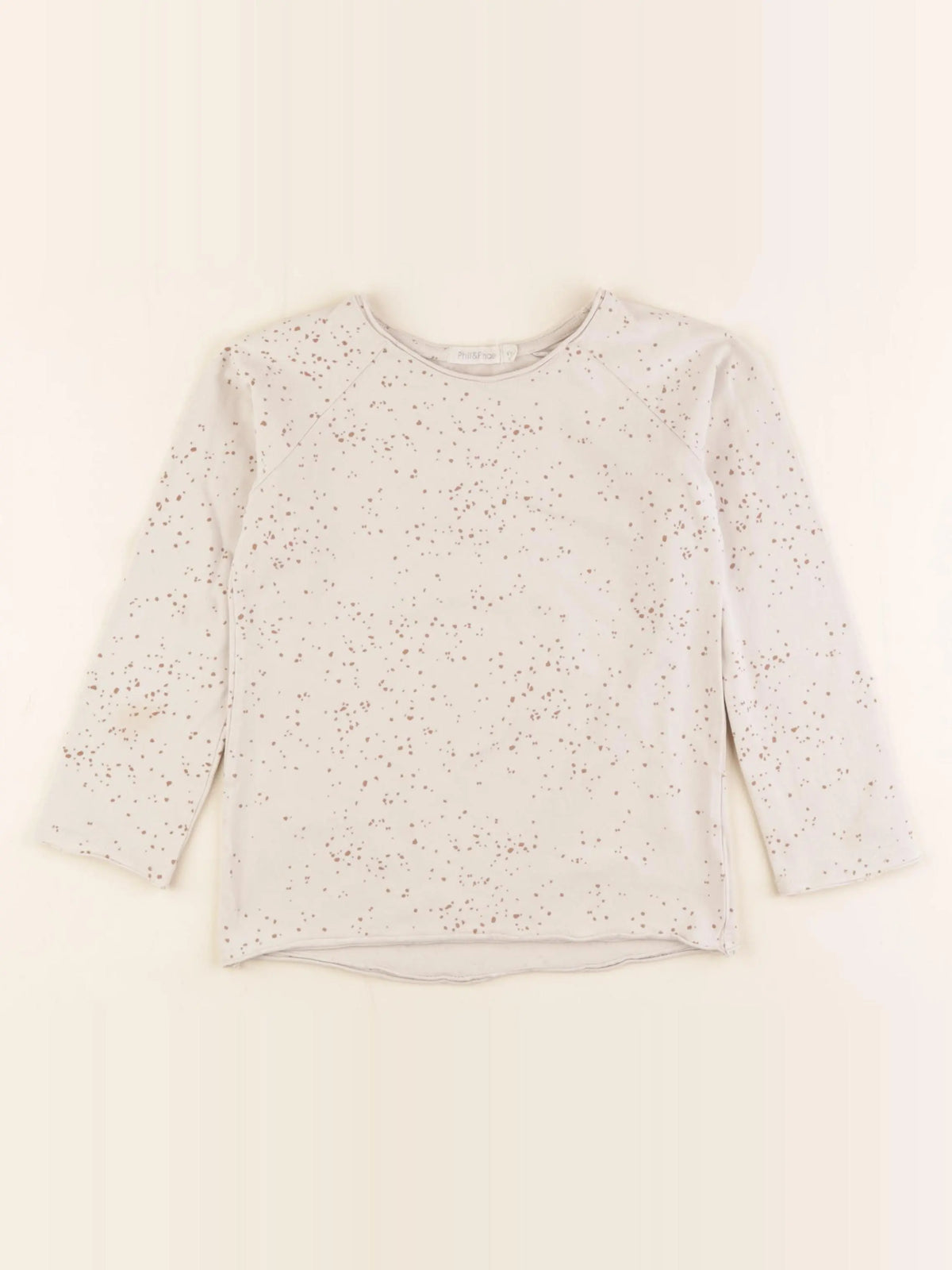 Phil & Phae - tee-shirt beige - 6 ans