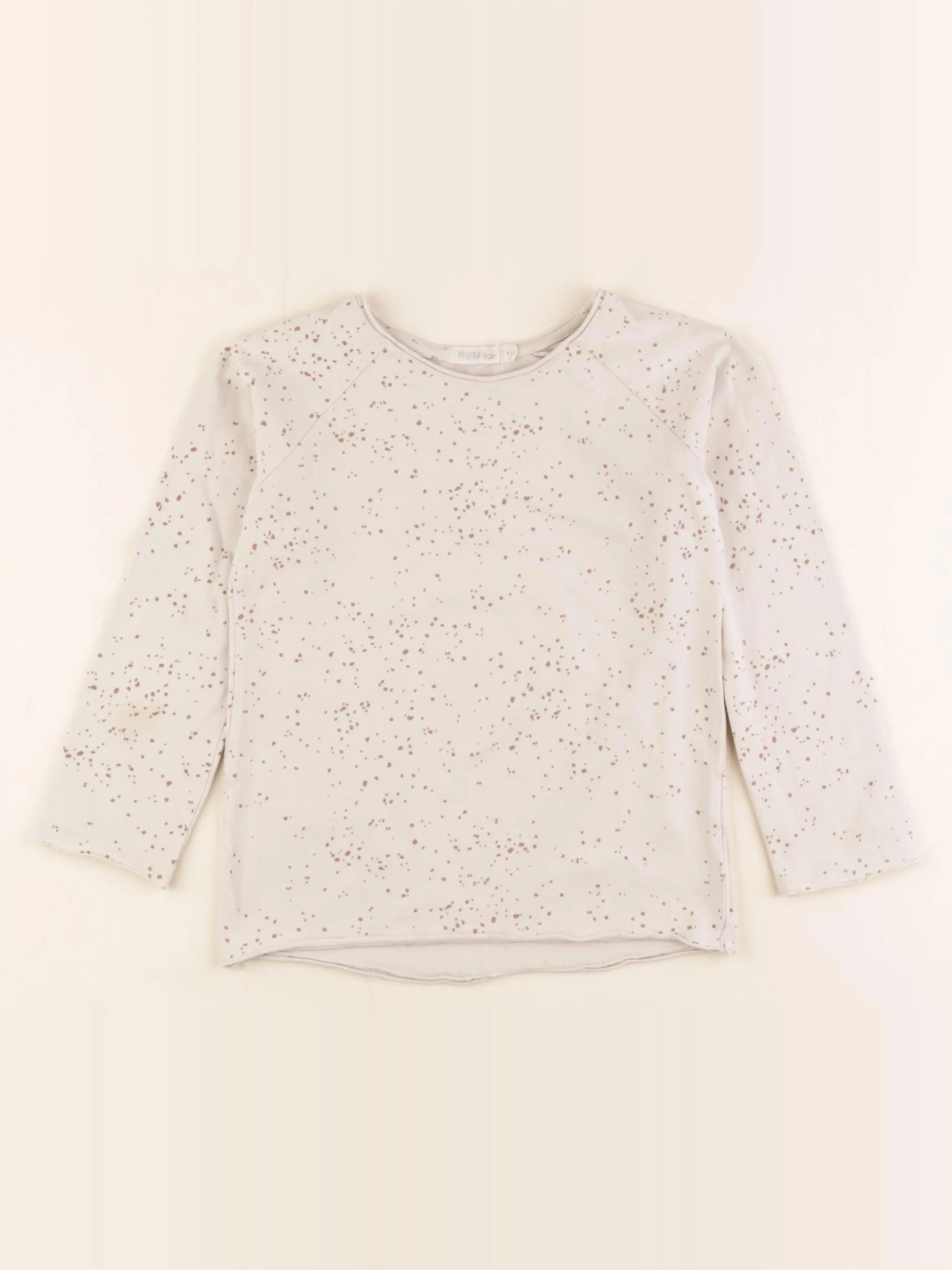 Phil & Phae - tee-shirt beige - 6 ans