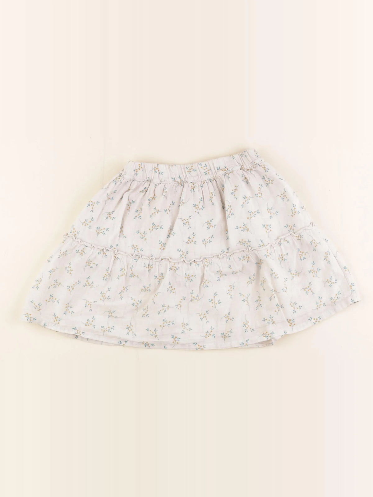 Buho - jupe beige - 4 ans