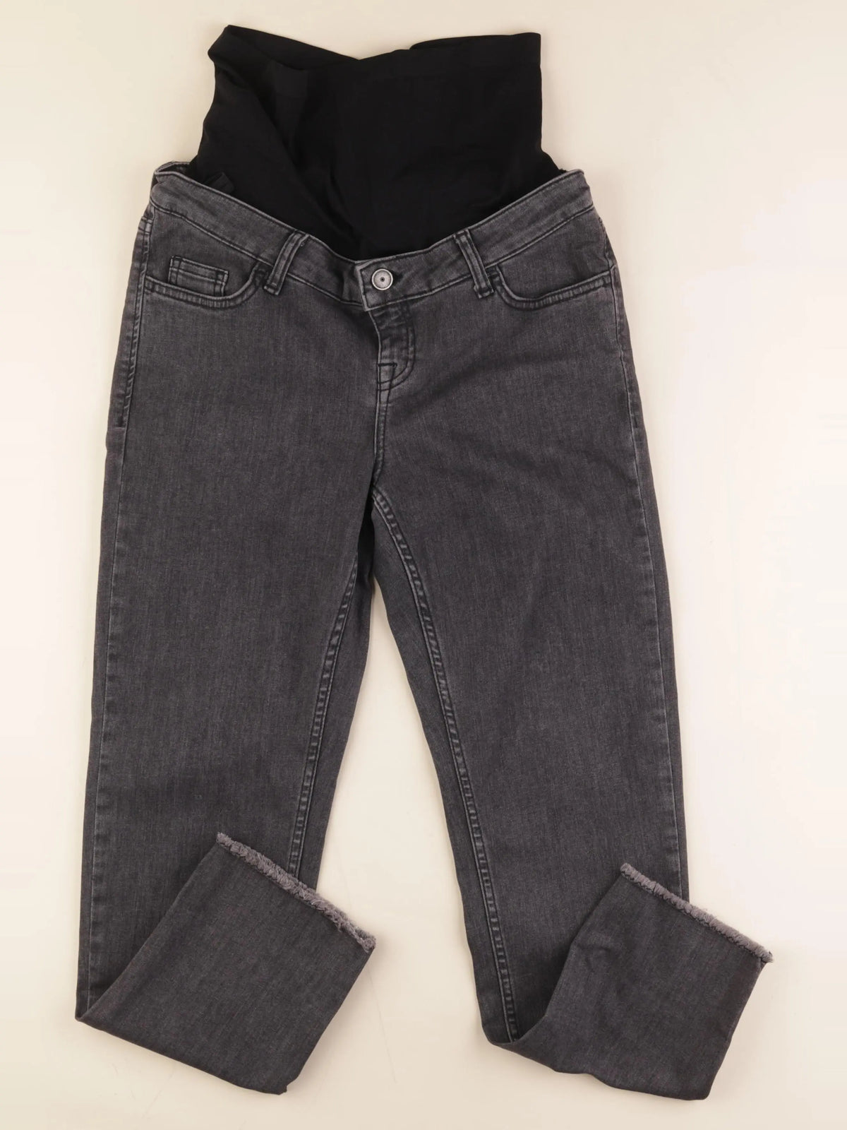 Envie de fraise - jean grossesse gris - 36