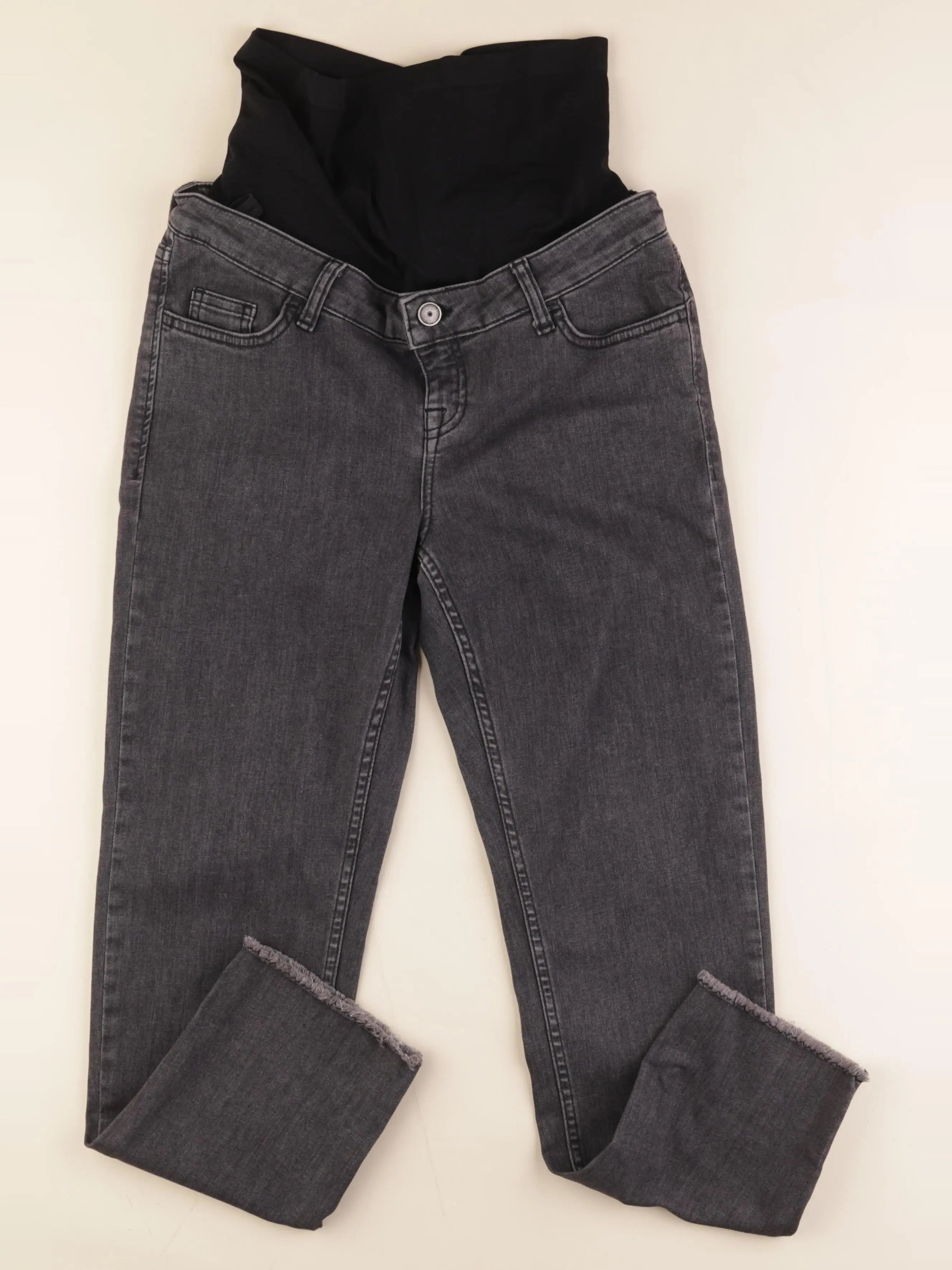 Envie de fraise - jean grossesse gris - 36