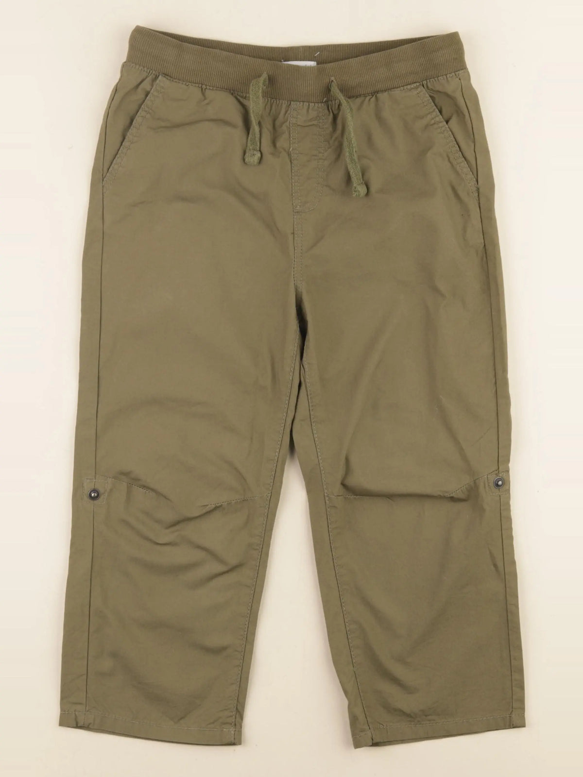 Vertbaudet - pantacourt vert - 9 ans