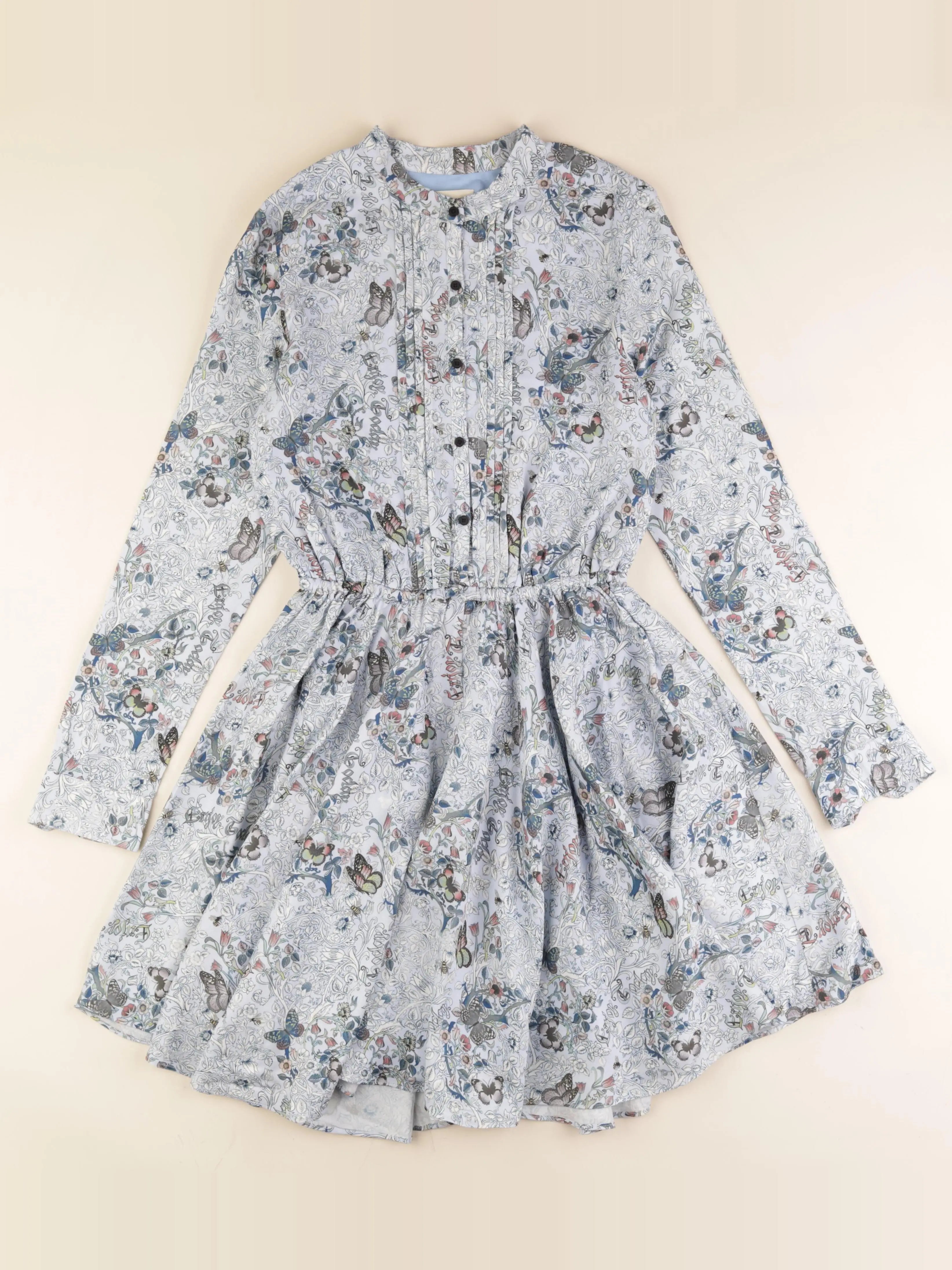 Zadig & Voltaire - robe bleu - 14 ans