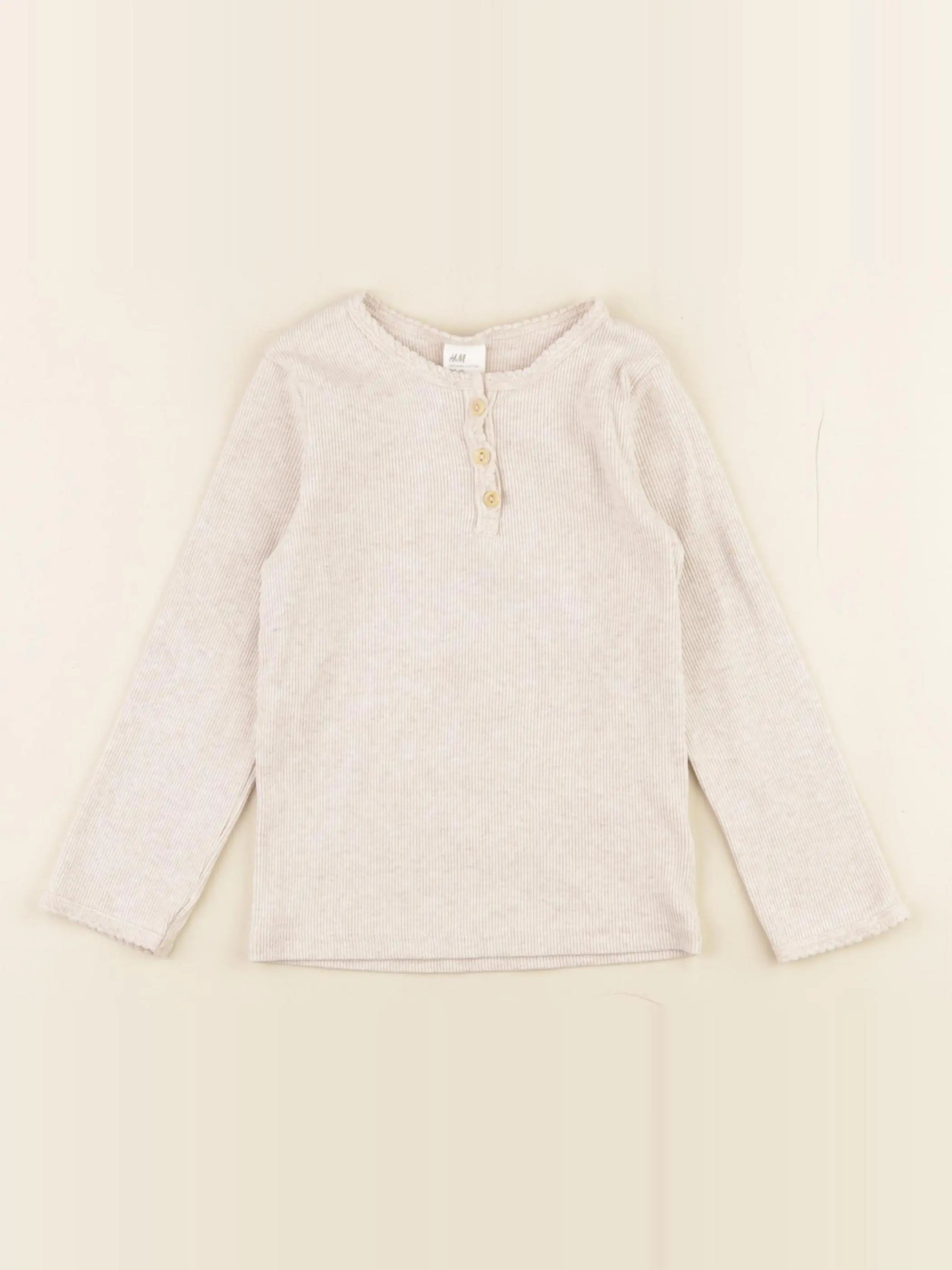 H&M - tee-shirt violet - 6/8 ans