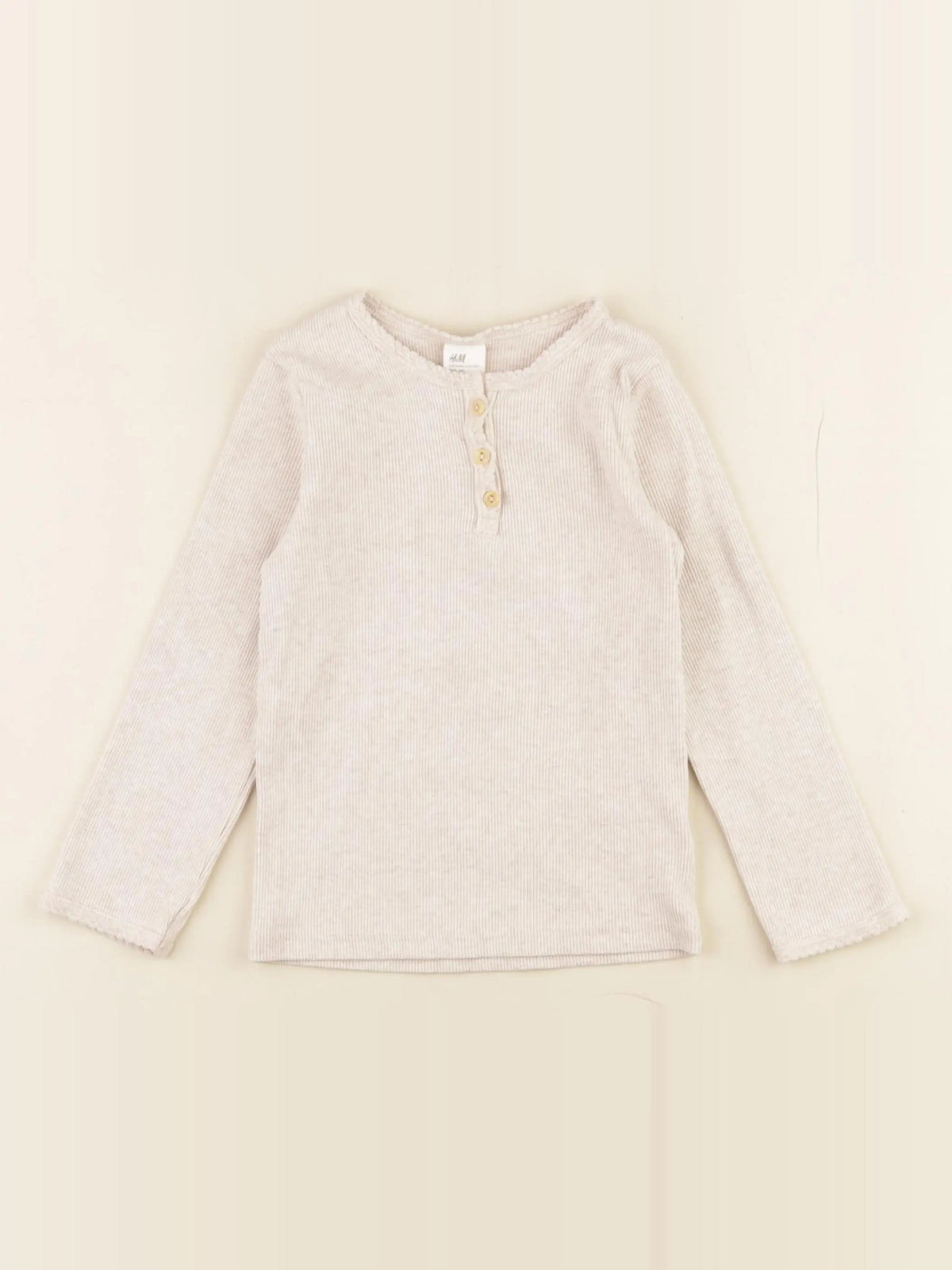 H&M - tee-shirt violet - 6/8 ans