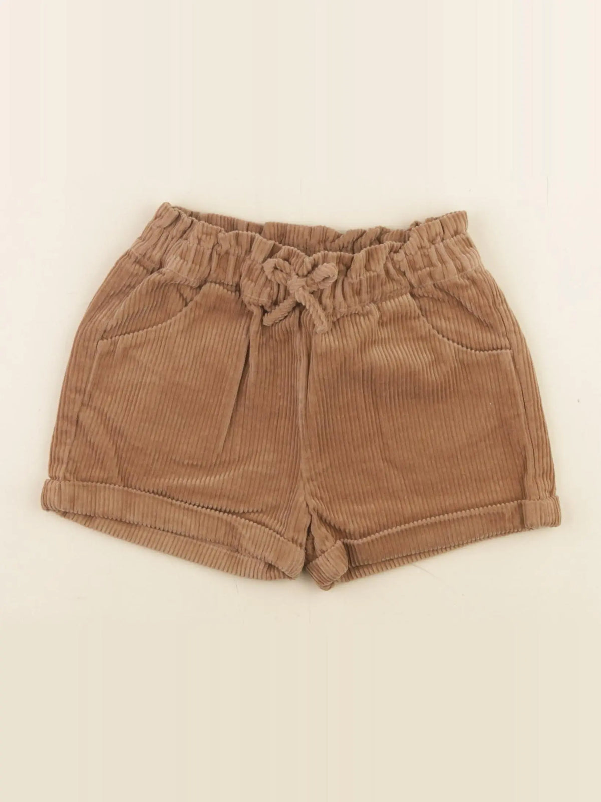 Vertbaudet - short marron - 3 ans