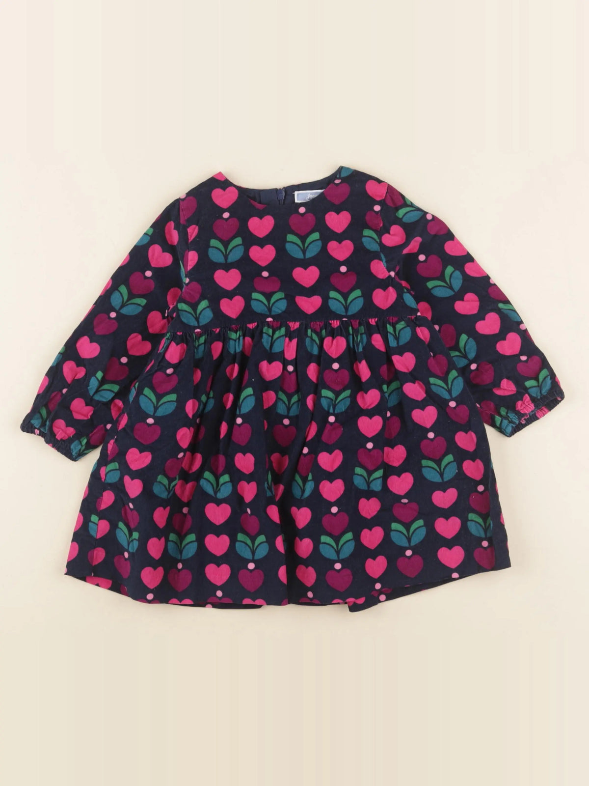 Jacadi - robe rose - 24 mois