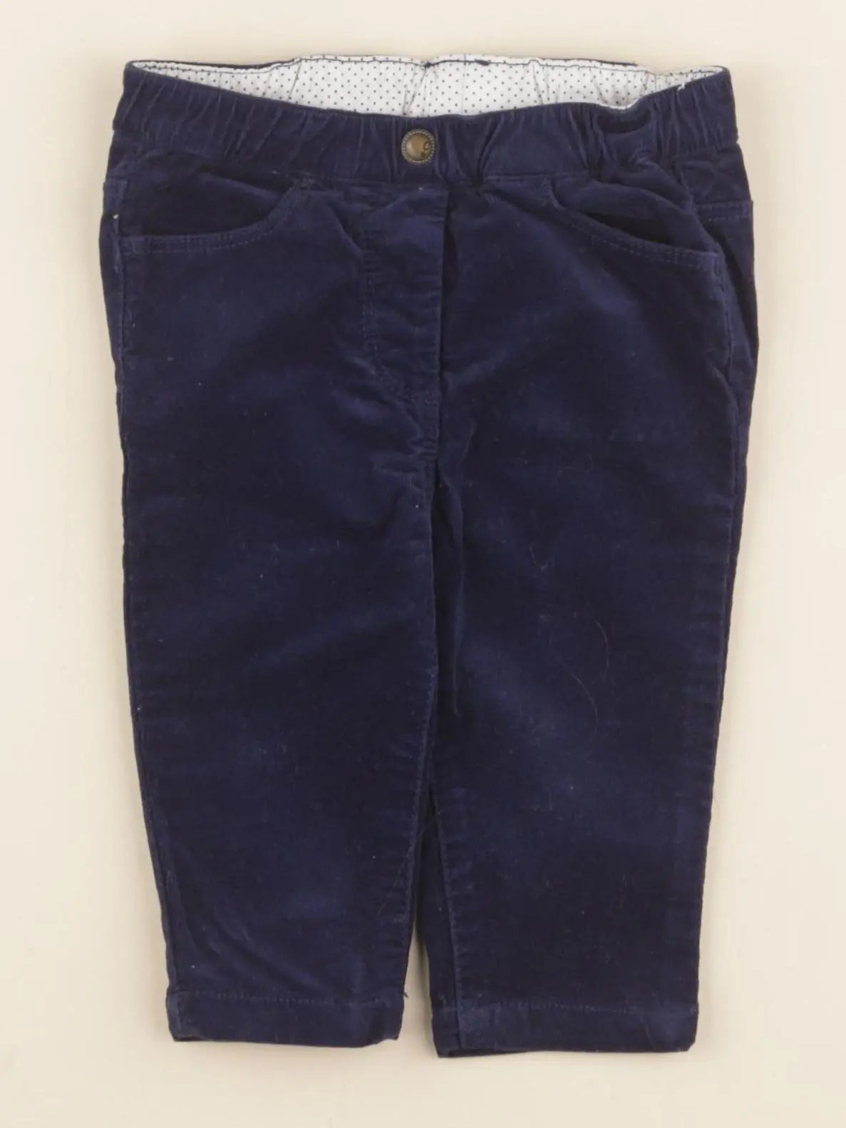 Cyrillus - pantalon bleu - 6 mois