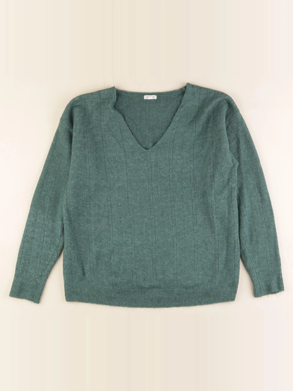 Vertbaudet - pull grossesse vert - 34 à 36