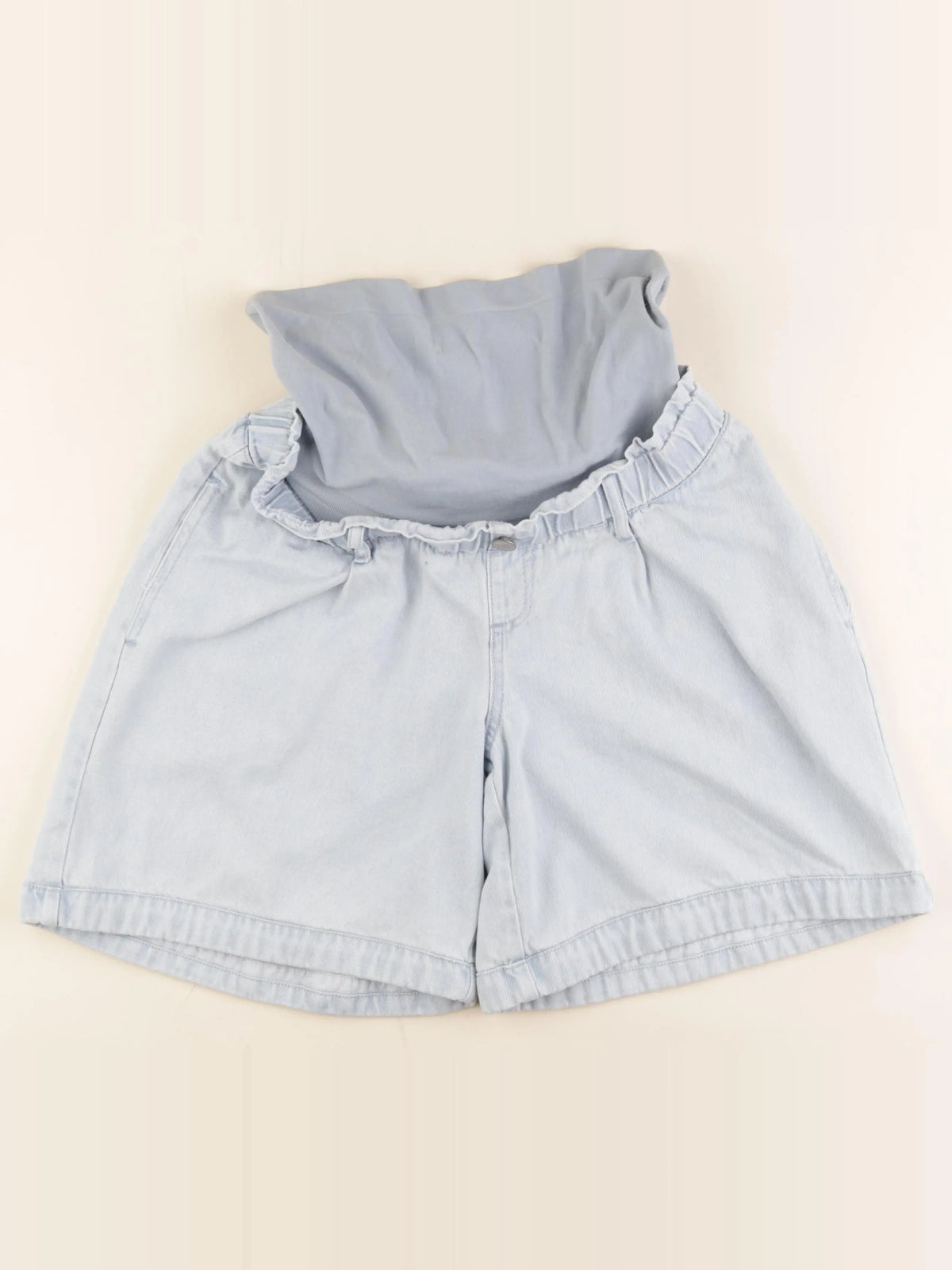 Envie de fraise - short grossesse bleu - 38