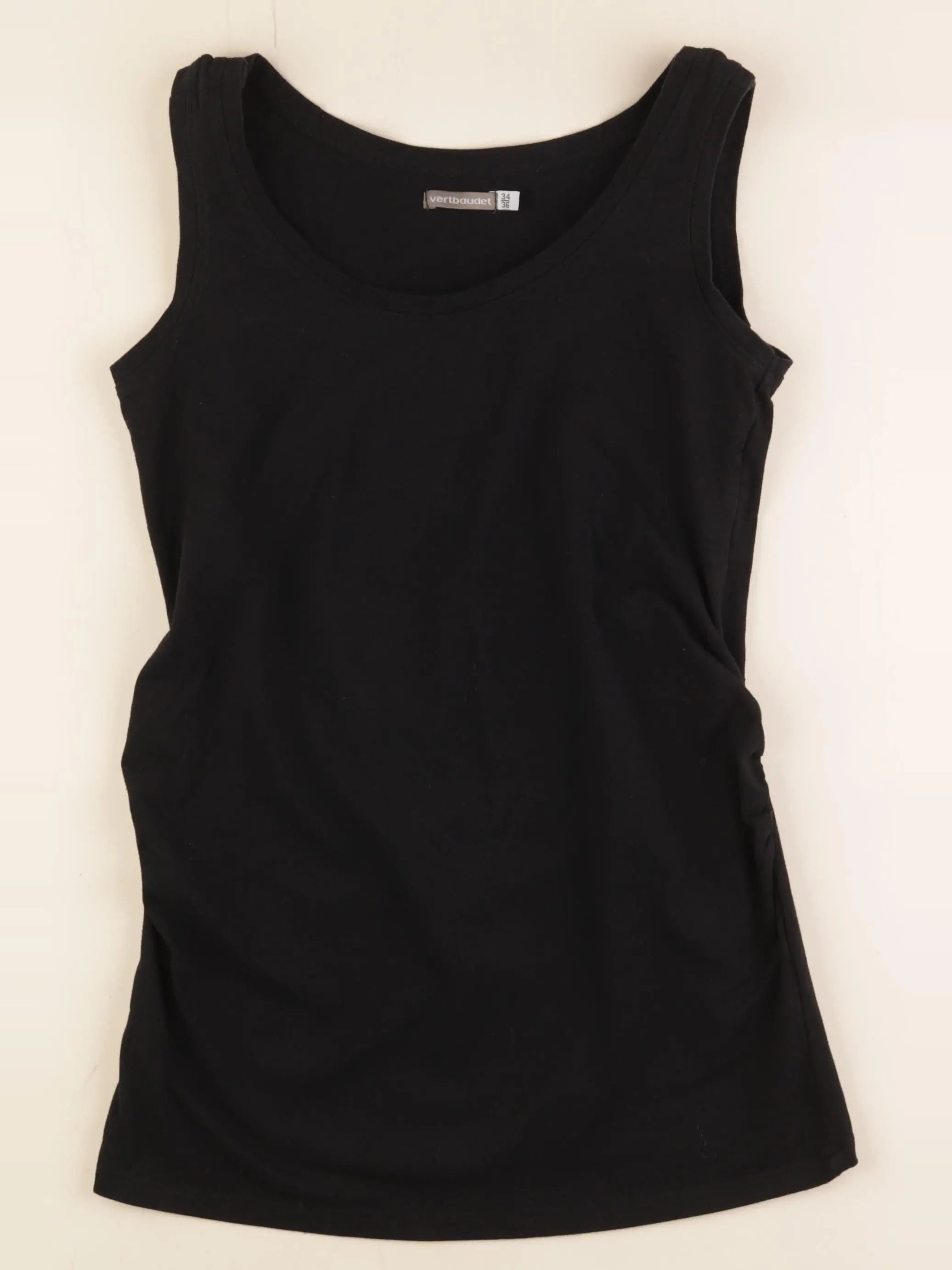 Vertbaudet - débardeur allaitement noir - 34 à 36