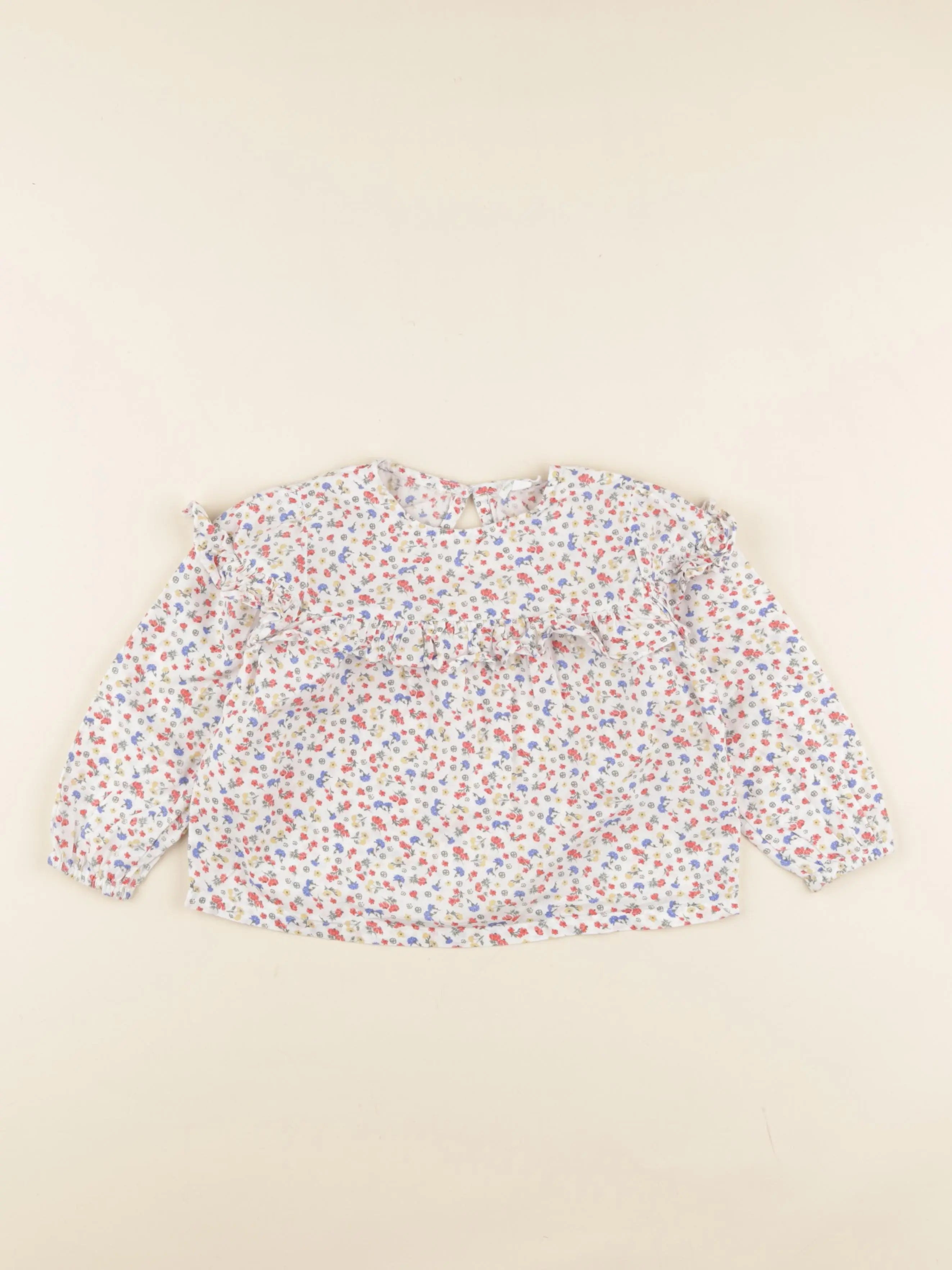 Vertbaudet - blouse multicolore - 3 ans
