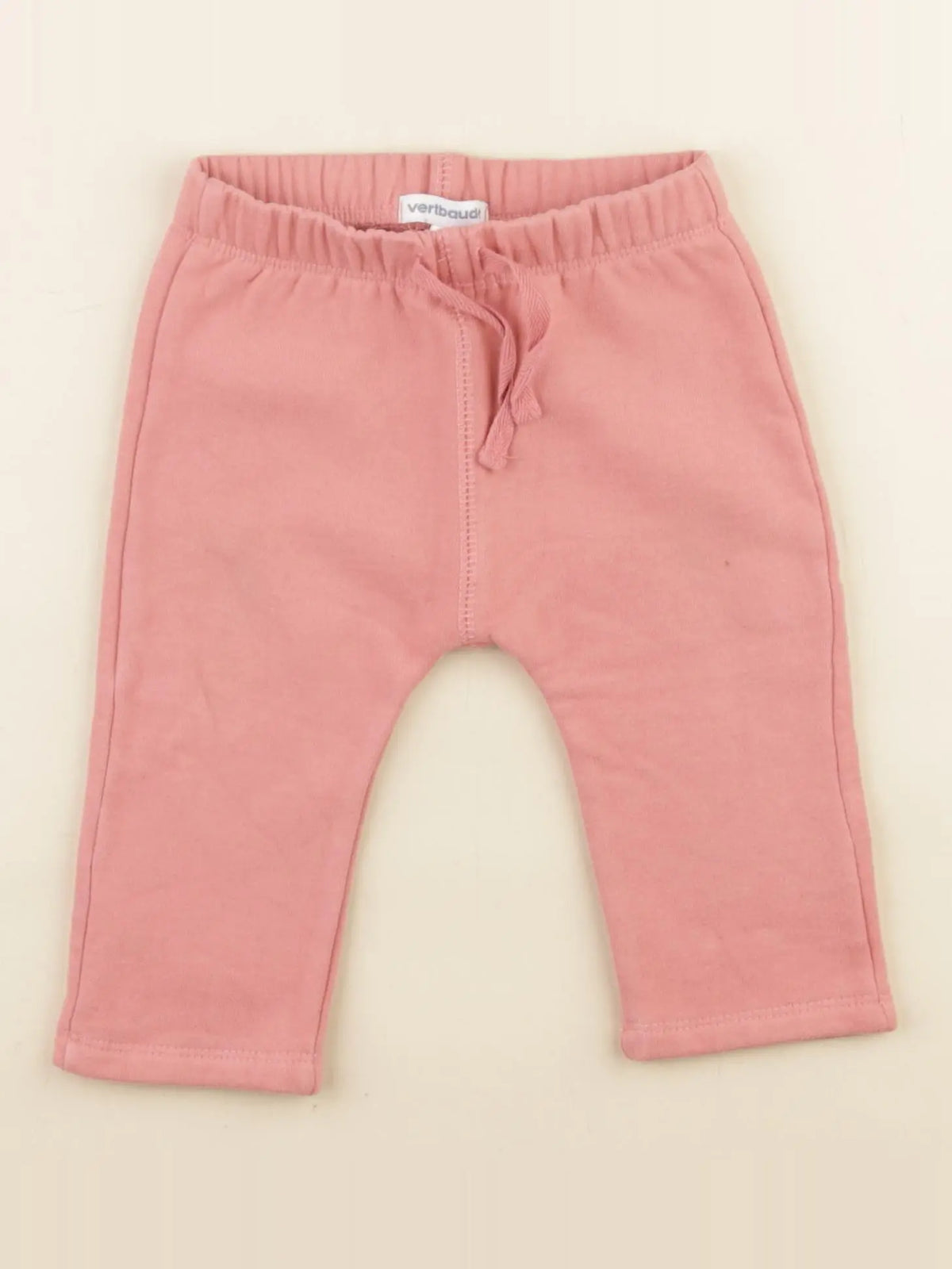 Vertbaudet - pantalon rose - 12 mois