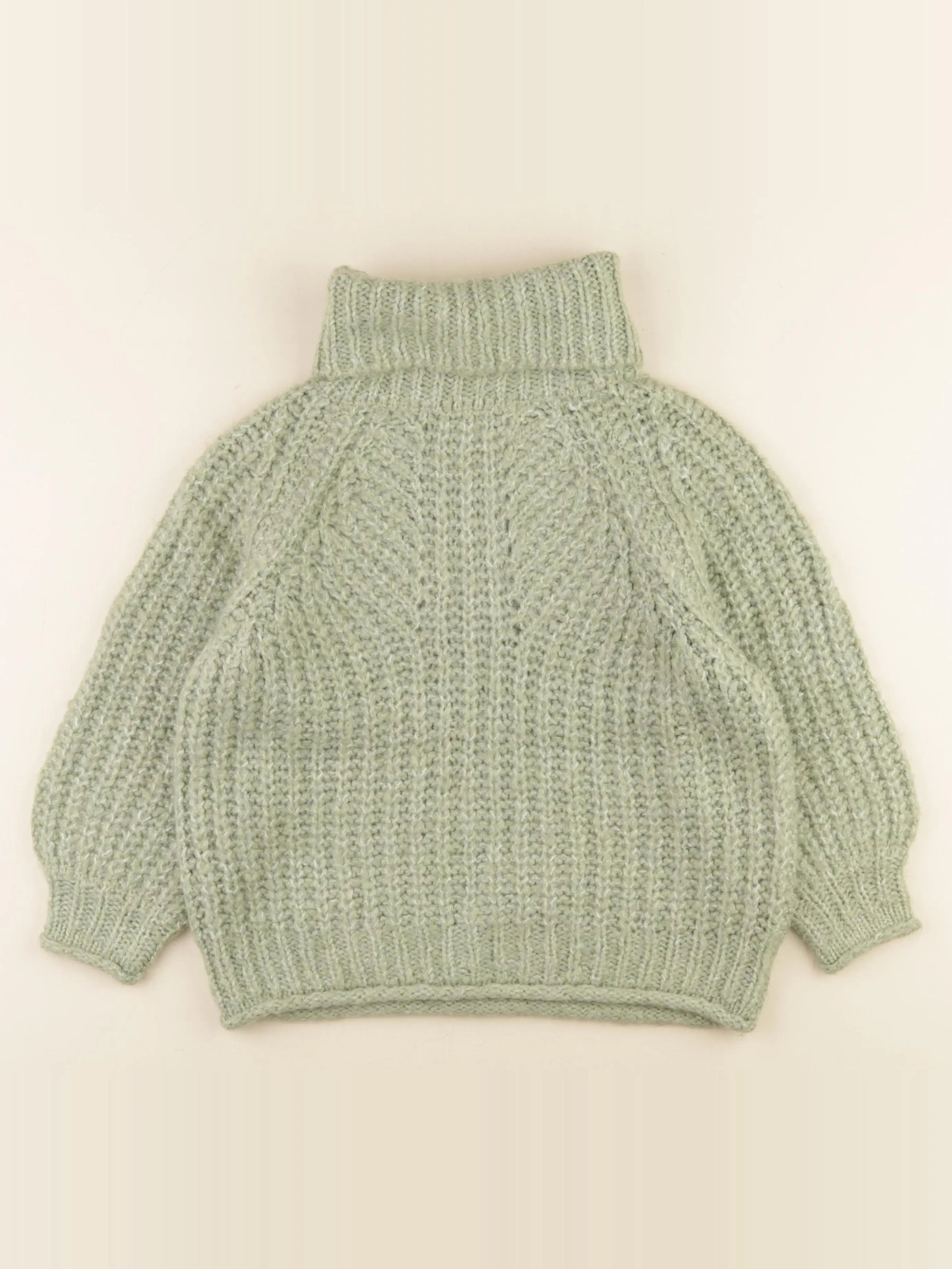 Zara - pull vert - 8/9 ans
