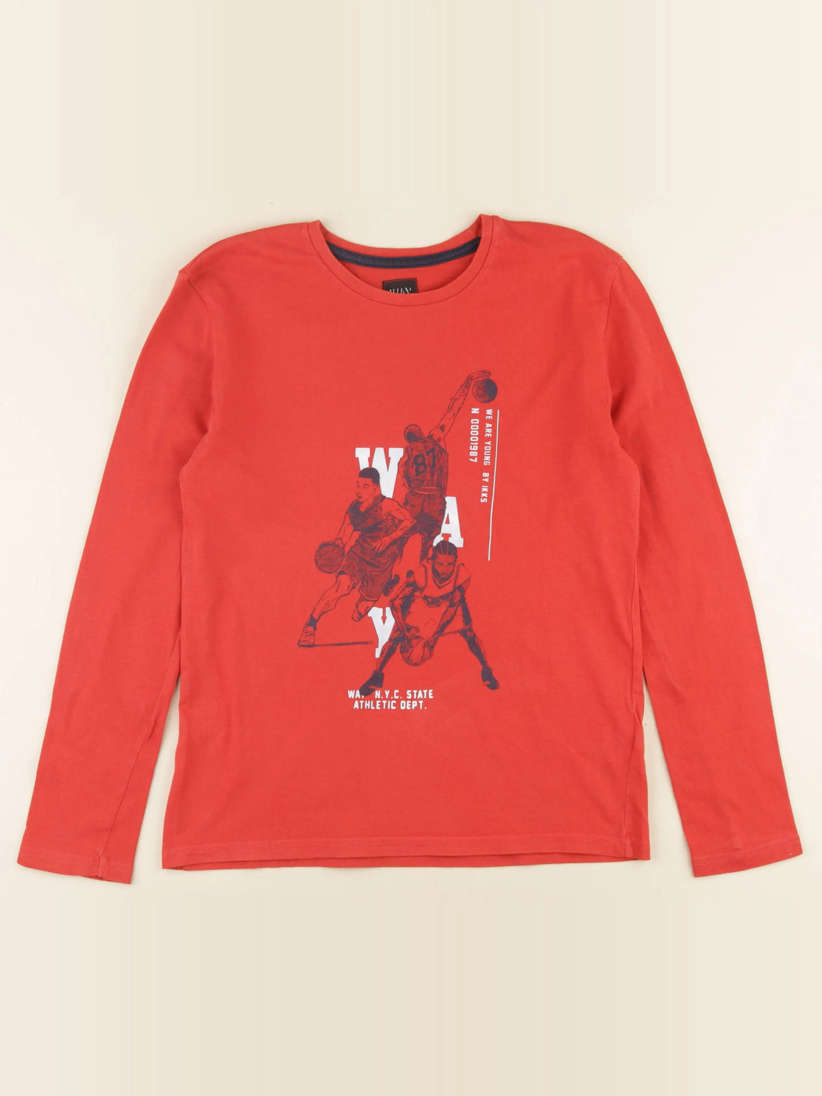IKKS - tee-shirt rouge - 12 ans