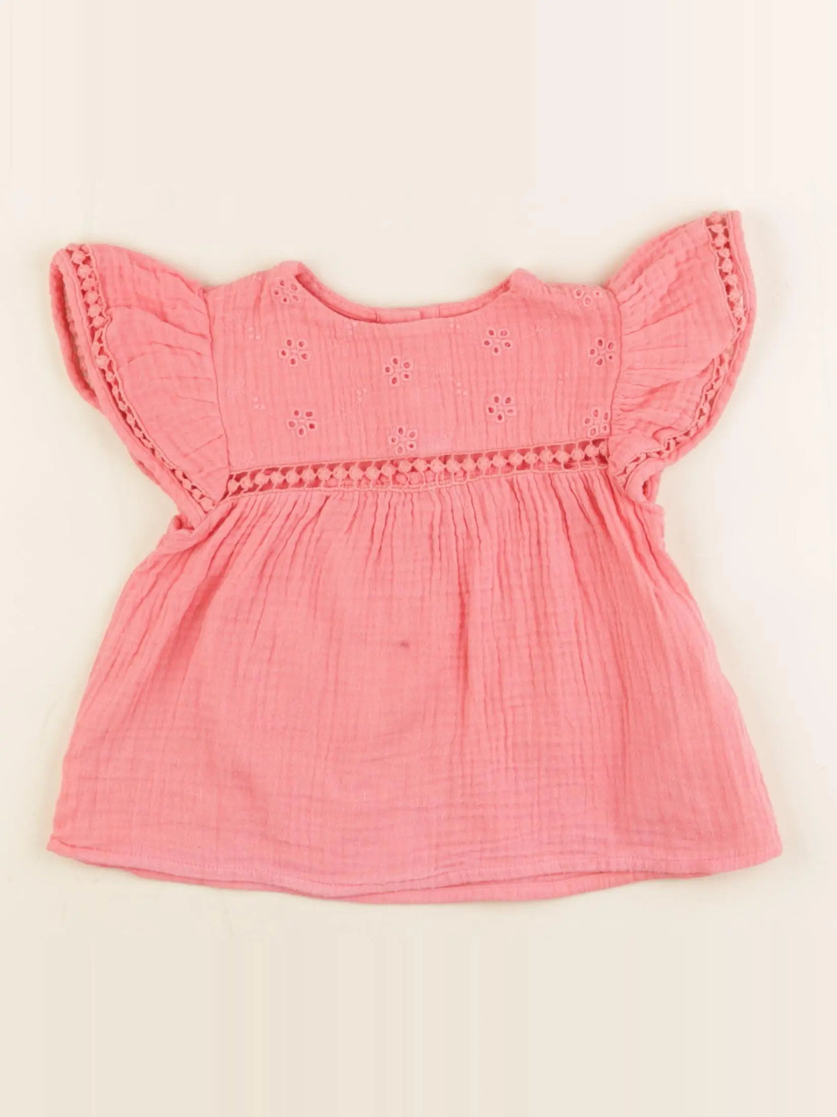 Vertbaudet - blouse rose - 2 ans