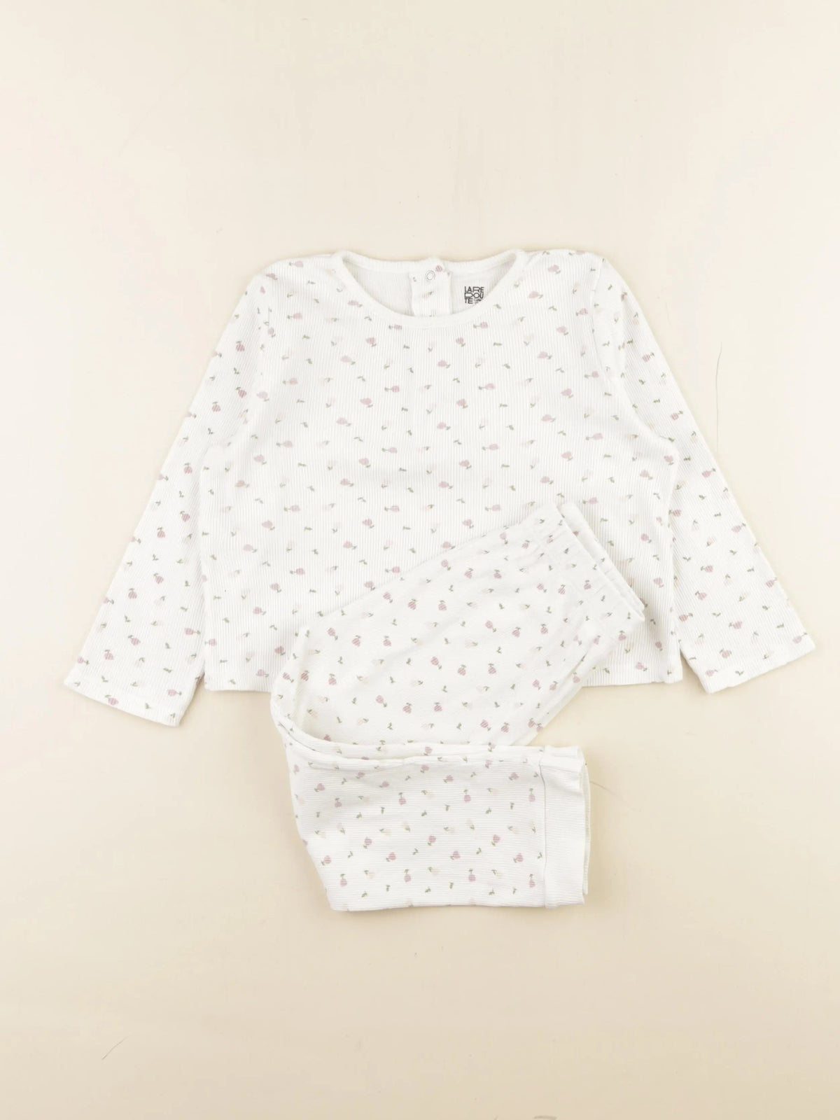 La Redoute - pyjama coton blanc - 3 ans