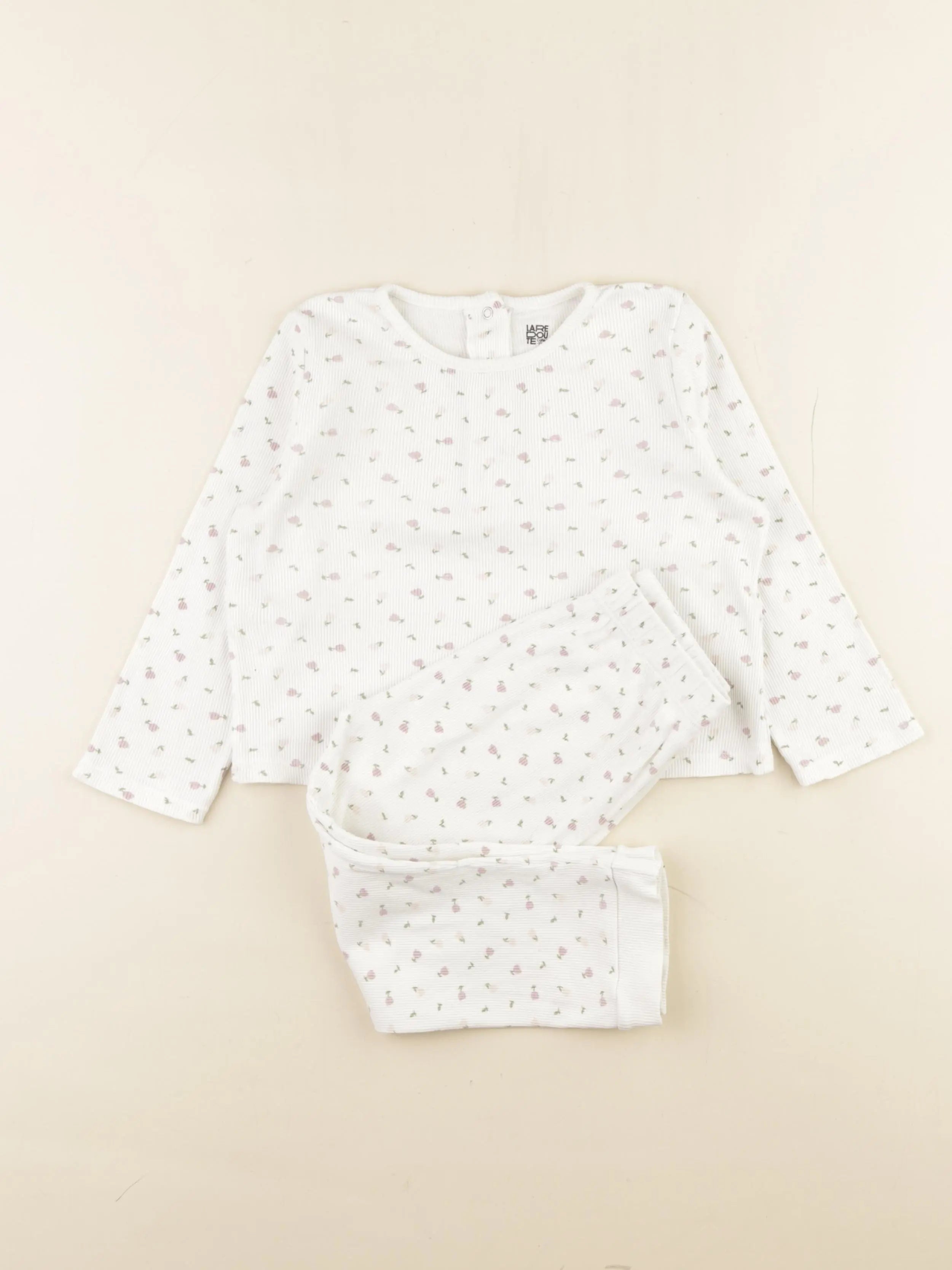 La Redoute - pyjama coton blanc - 3 ans