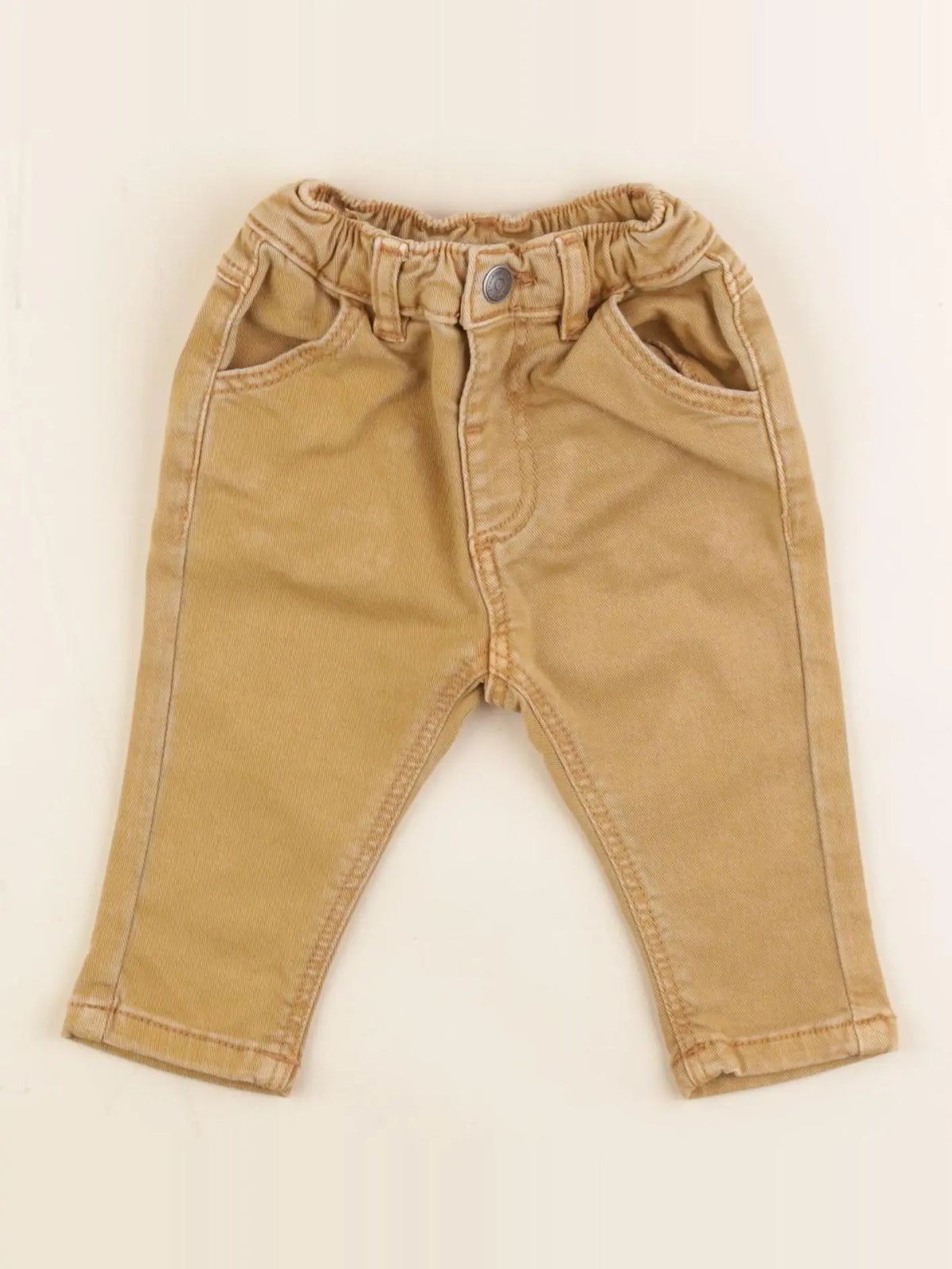 Tape à l'oeil - jean marron - 3 mois