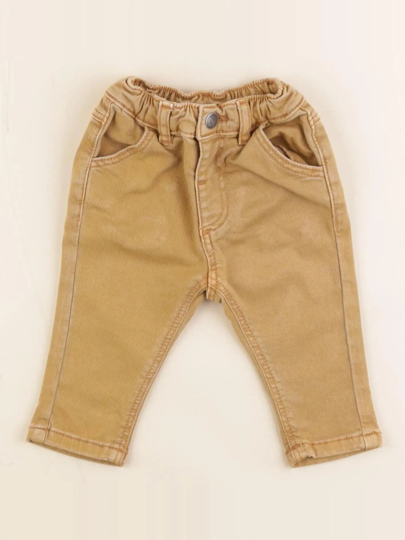 Tape à l'oeil - jean marron - 3 mois