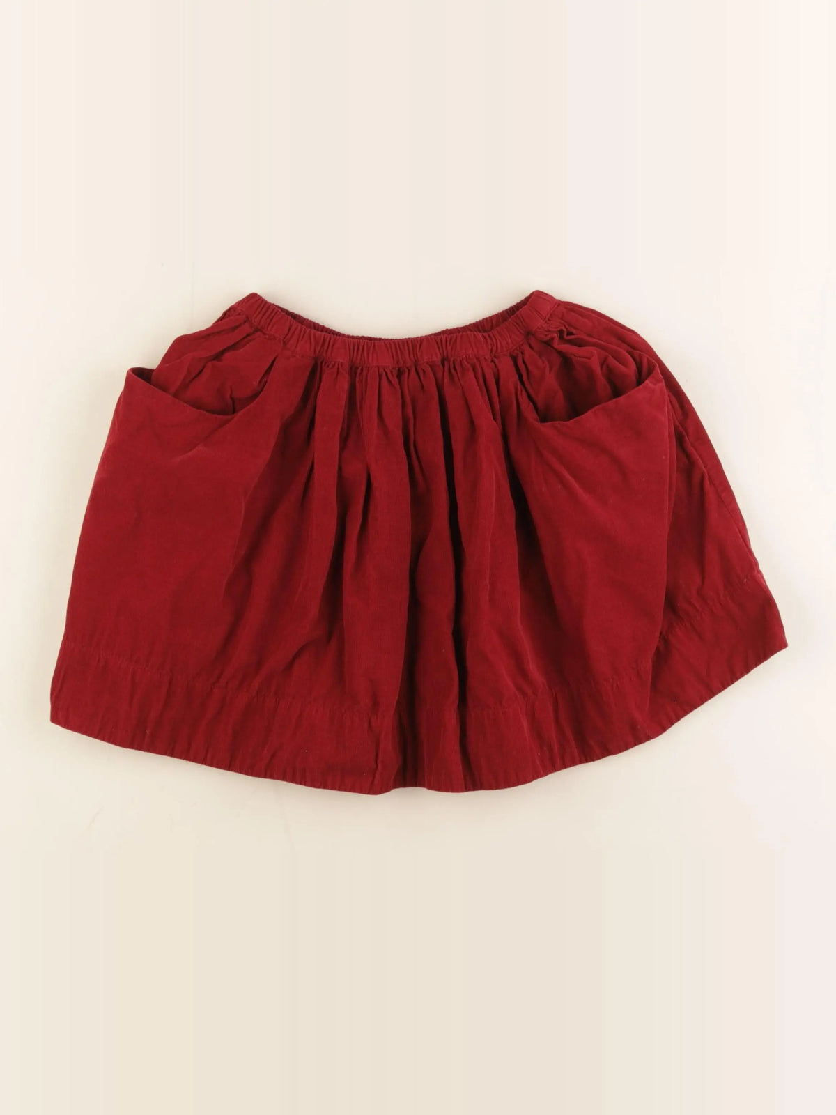Bonton - jupe rouge - 8 ans
