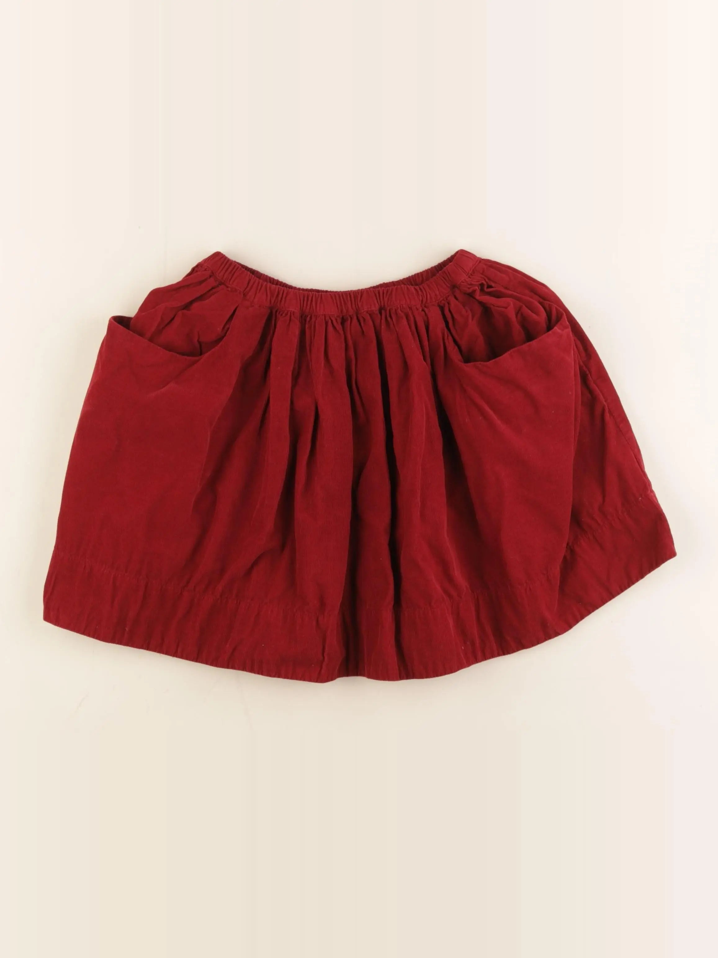 Bonton - jupe rouge - 8 ans