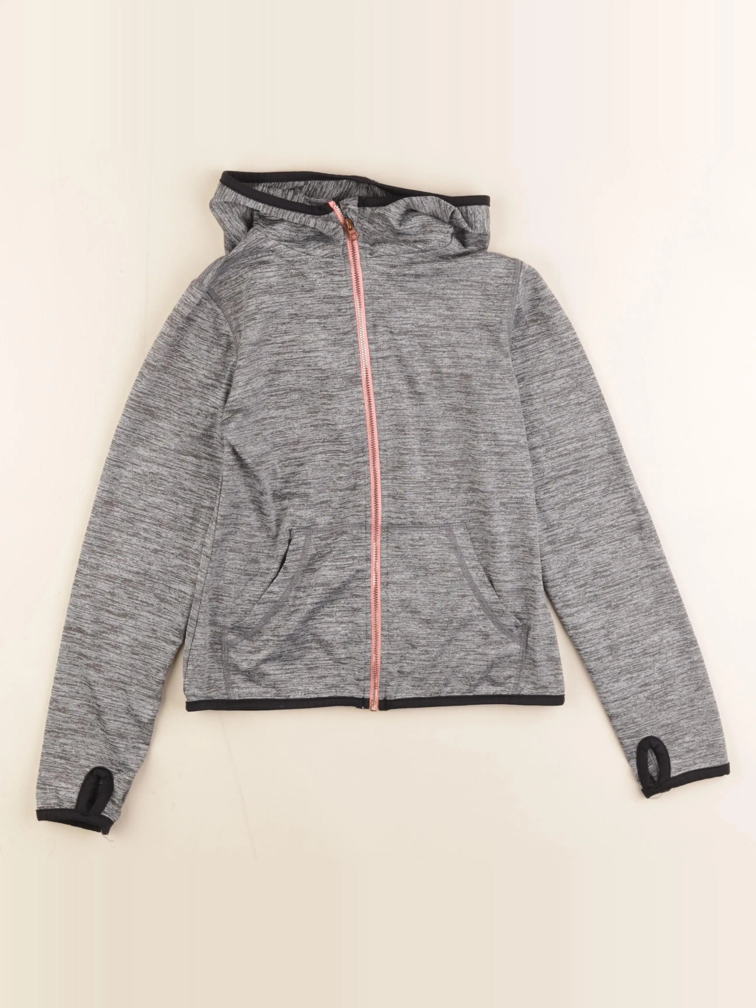 H&M - sweat de sport gris - 6/8 ans