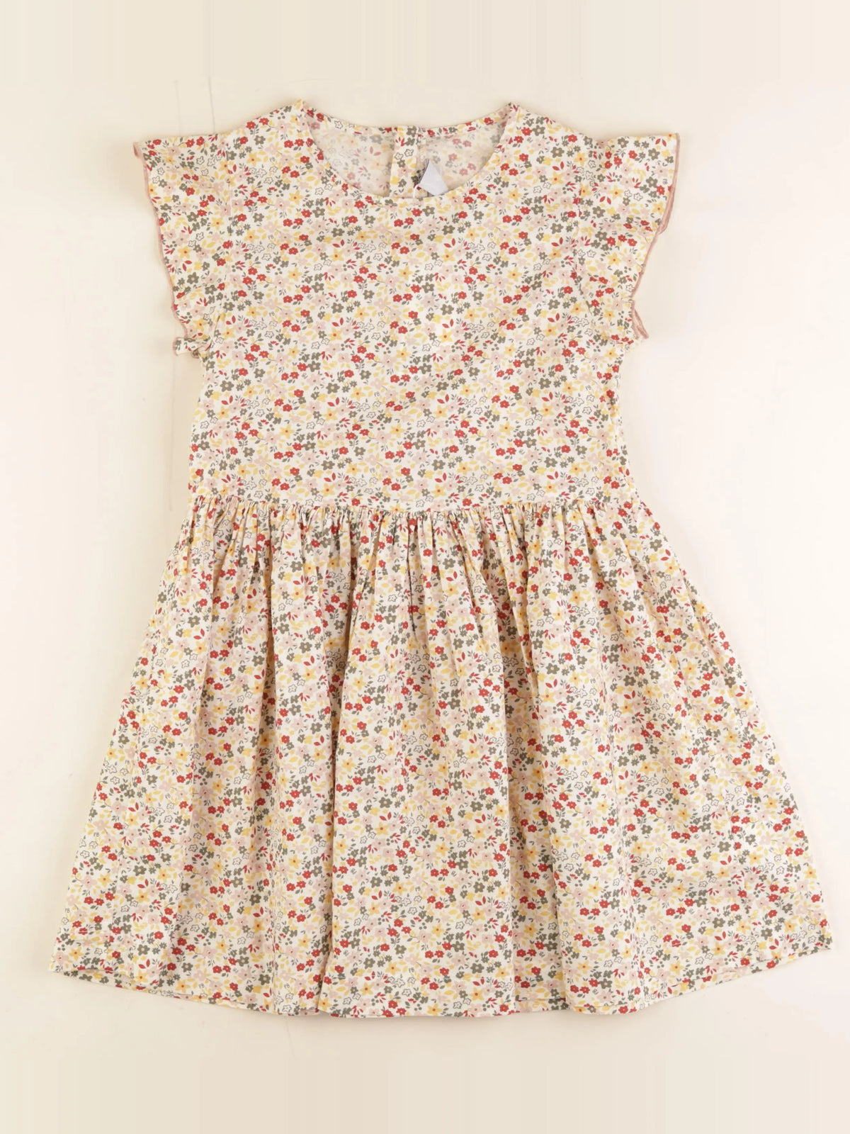 Petit Bateau - robe multicolore - 8 ans