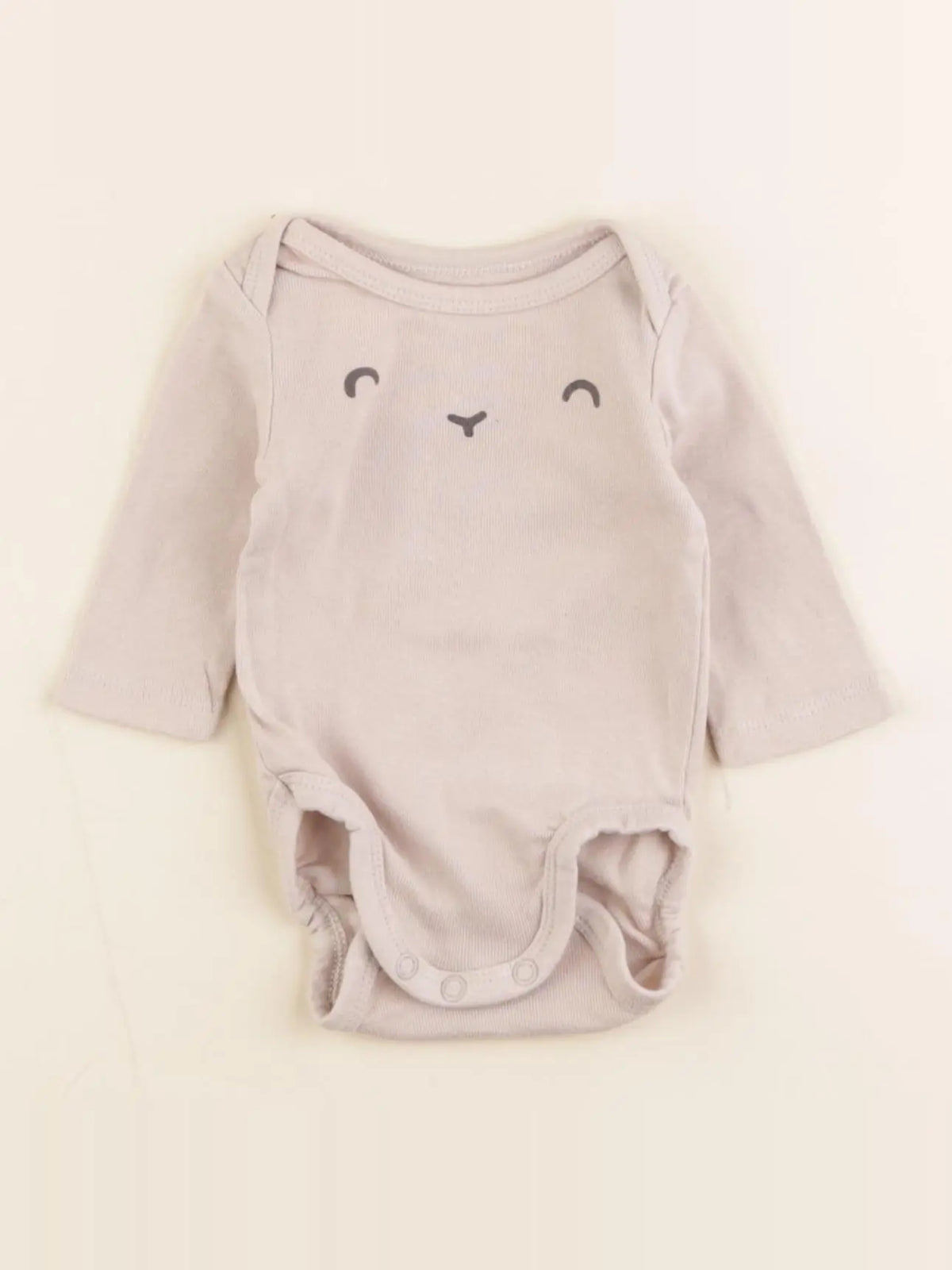 H&M - body rose - 0/1 mois