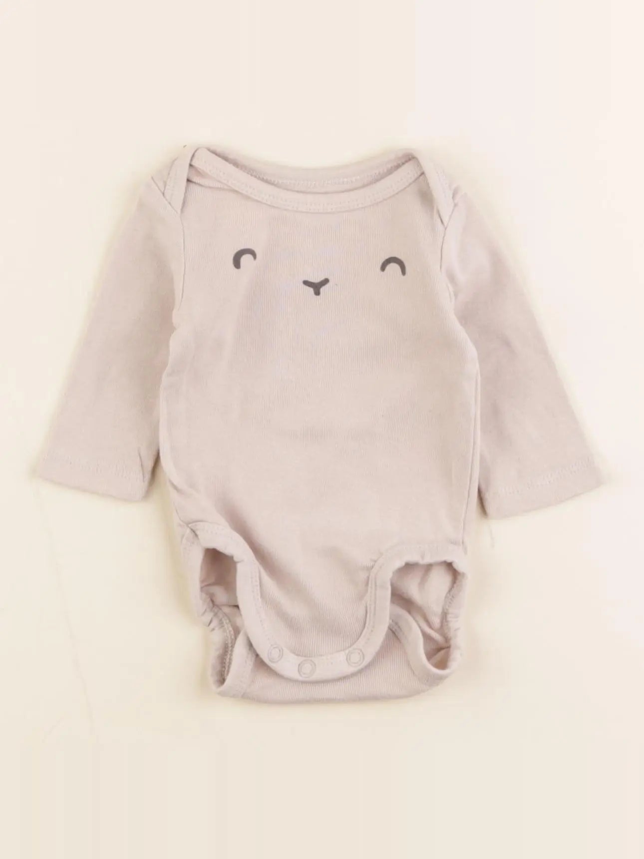 H&M - body rose - 0/1 mois