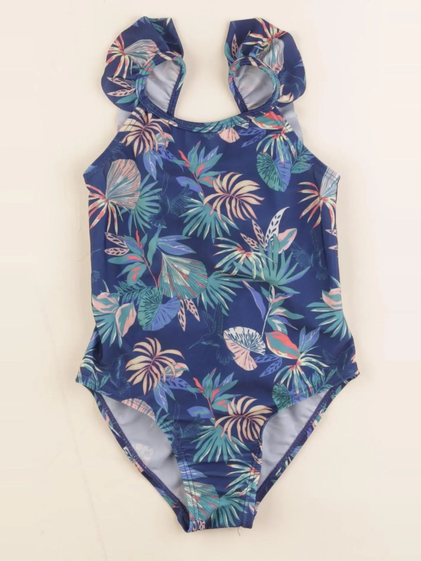 Vertbaudet - maillot de bain bleu - 4 ans