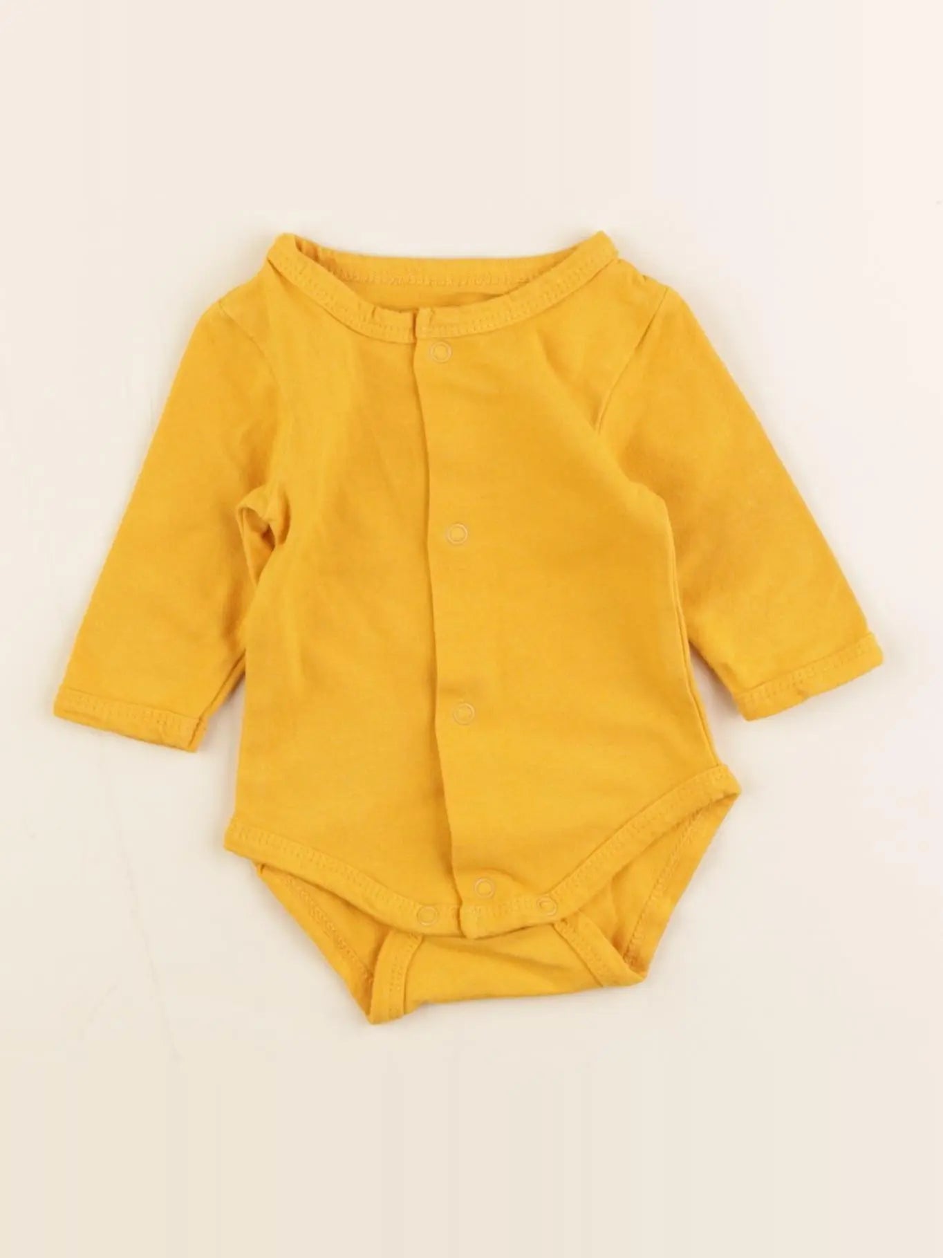 Vertbaudet - body jaune - 1 mois