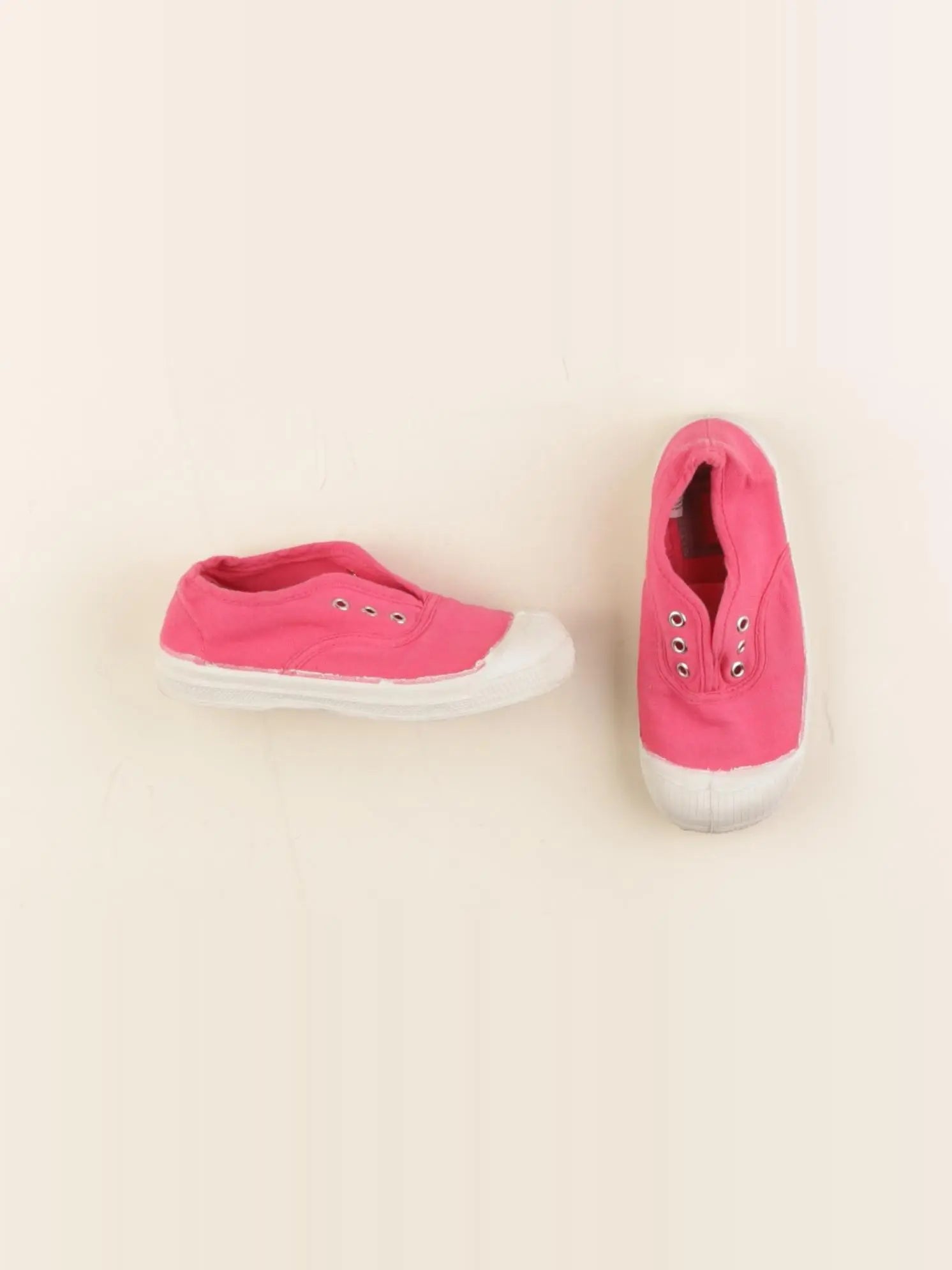 Bensimon - tennis élastiqué rose - pointure 24