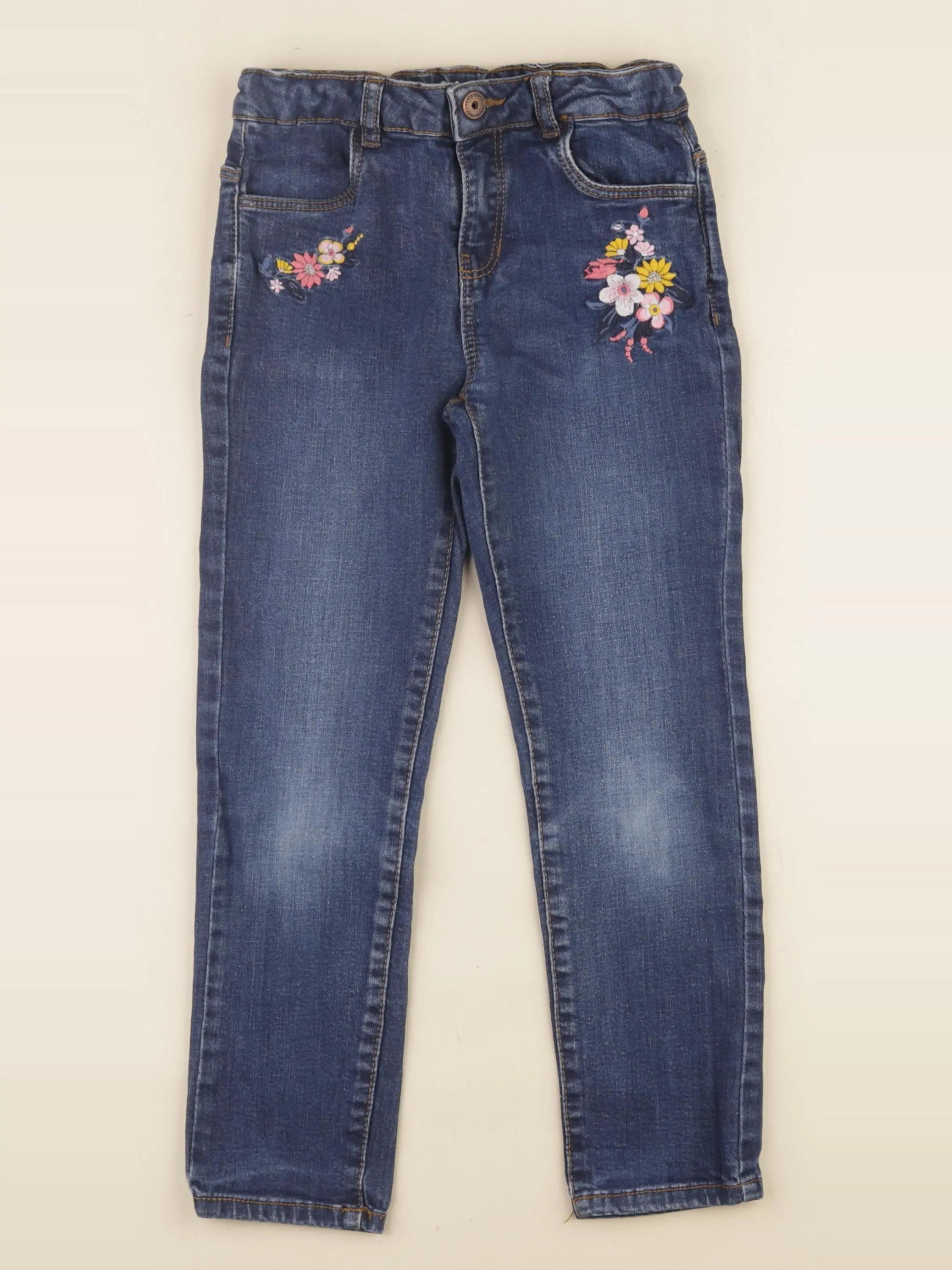 Vertbaudet - jean bleu - 7 ans